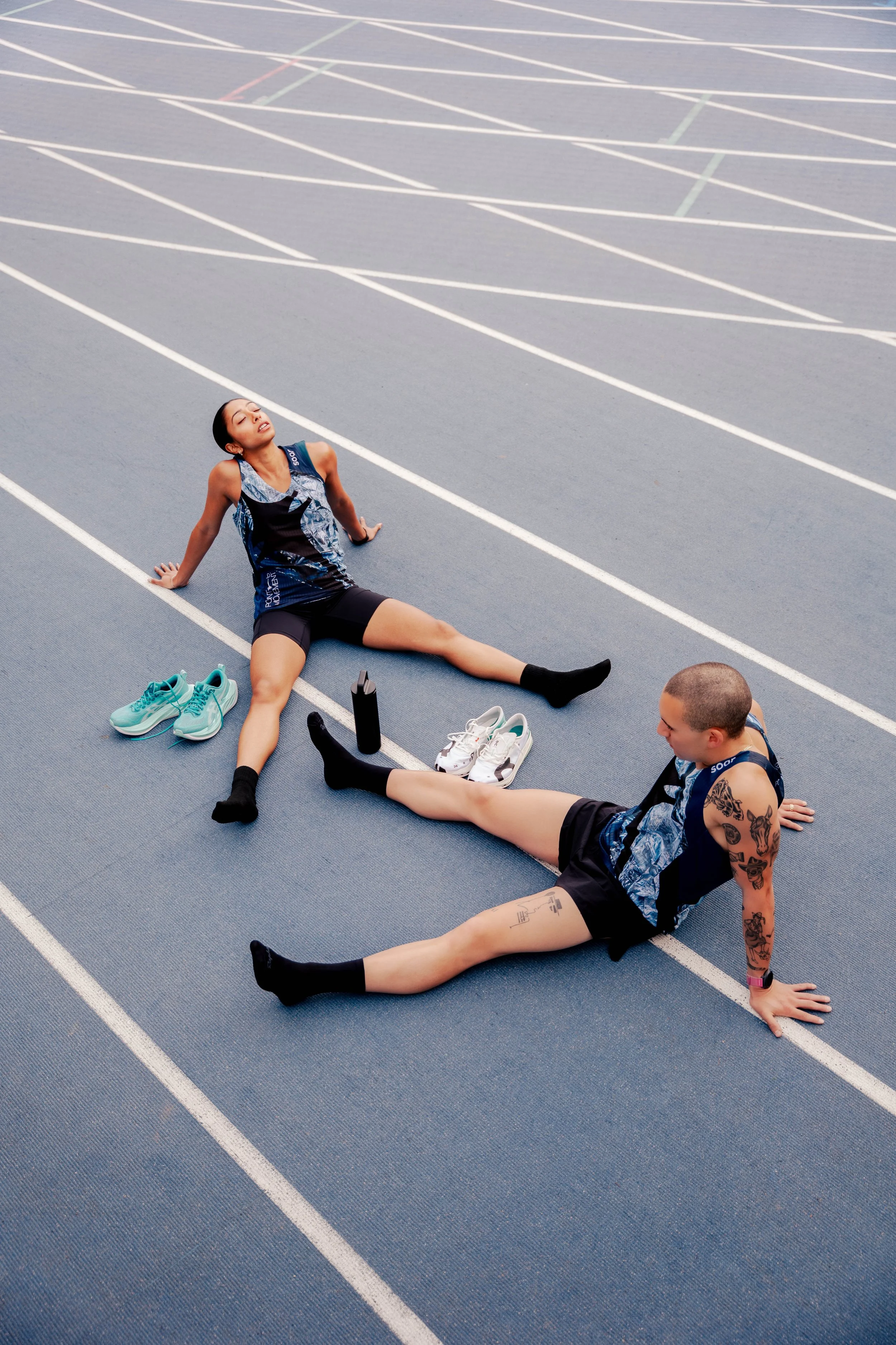 Soar Running — Point B Singlets 2025