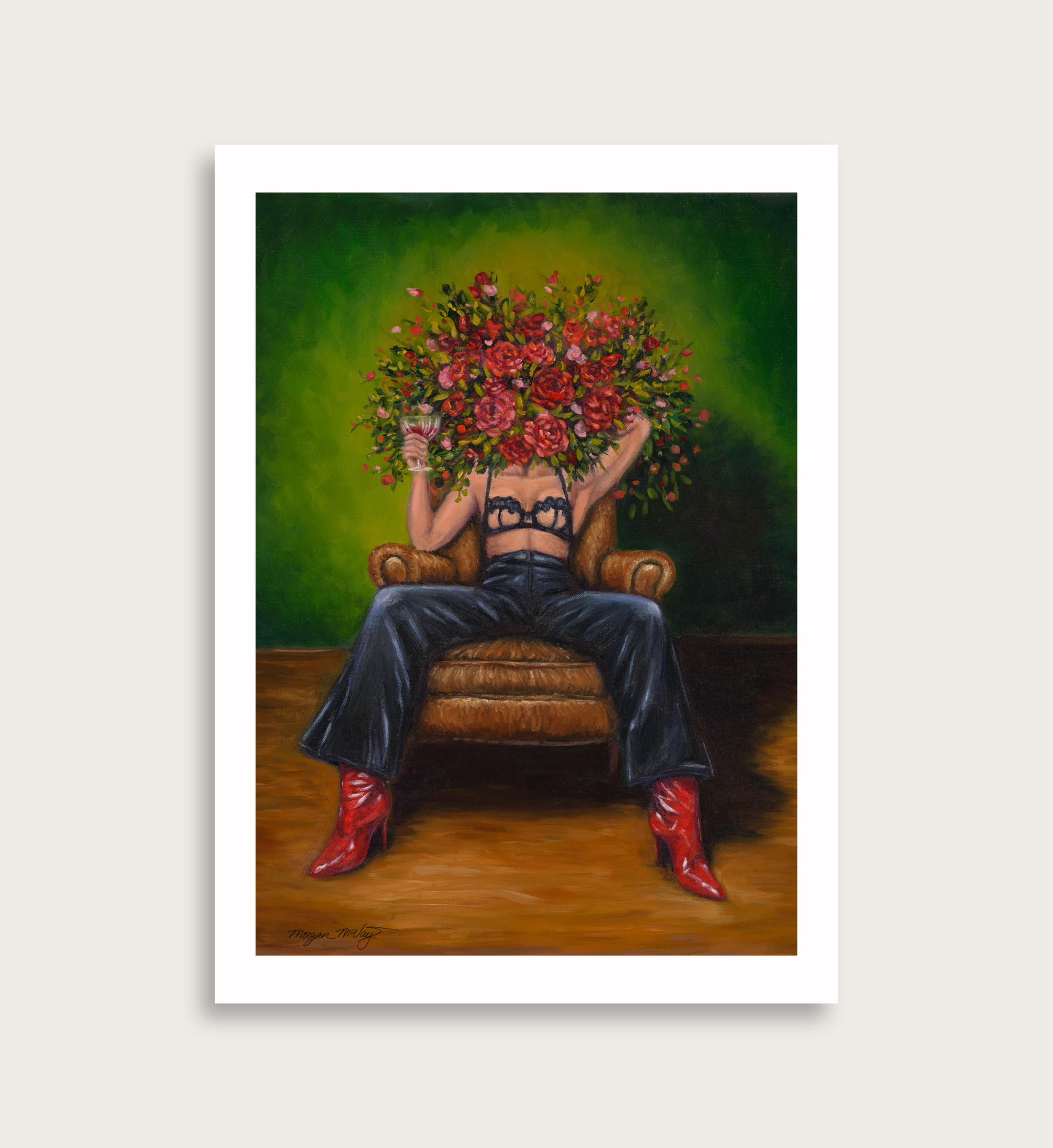 Manspread | Fine Art Print