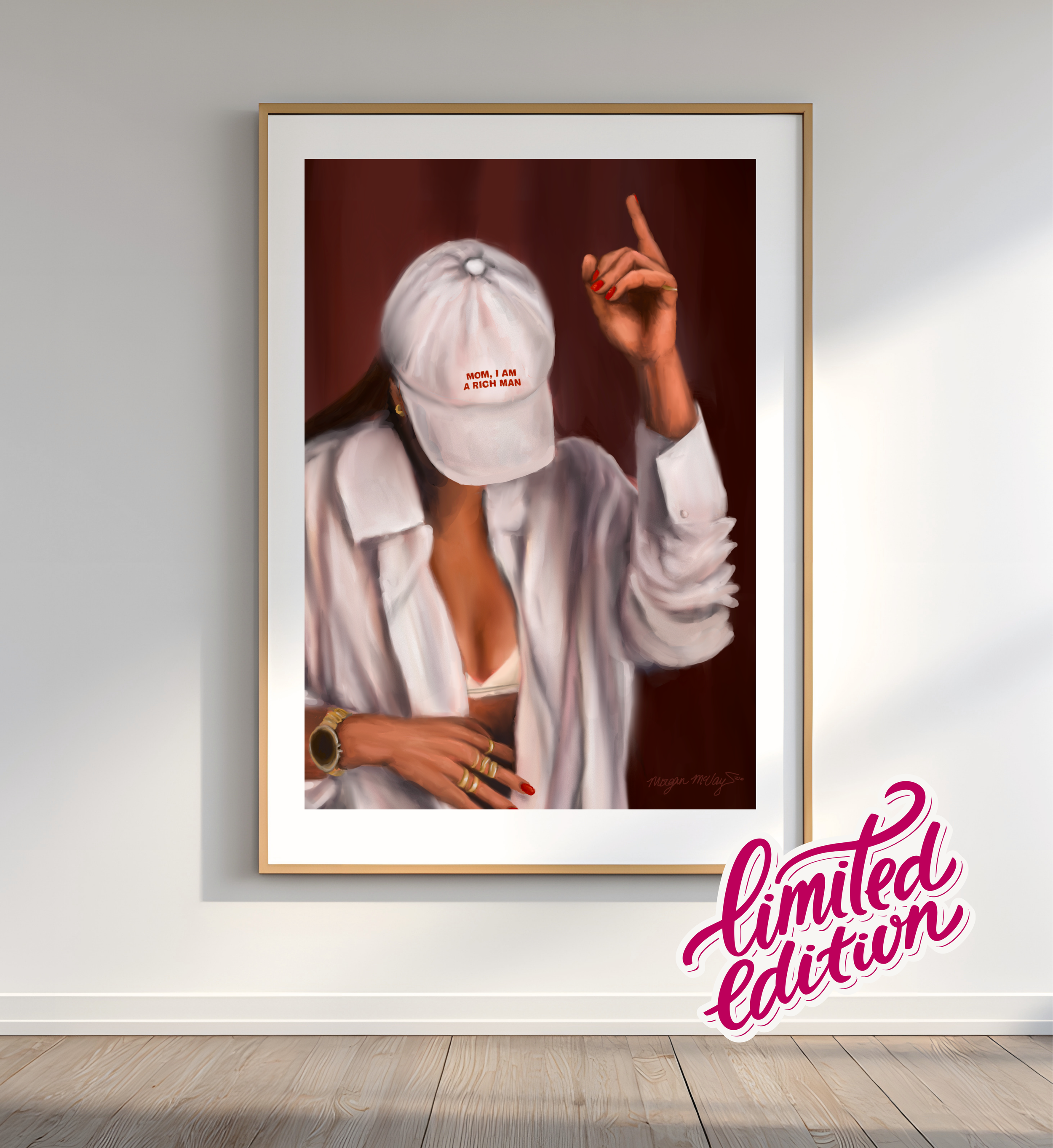 Mom, I Am a Rich Man | Limited Edition Print
