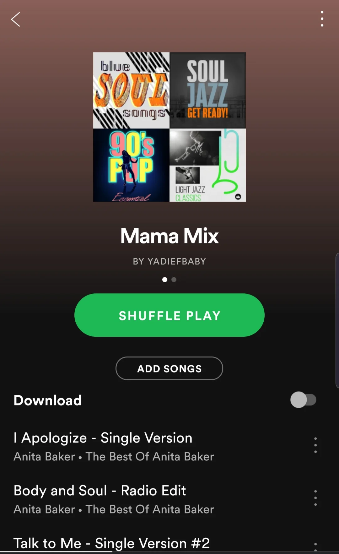 “Mama Playlist”