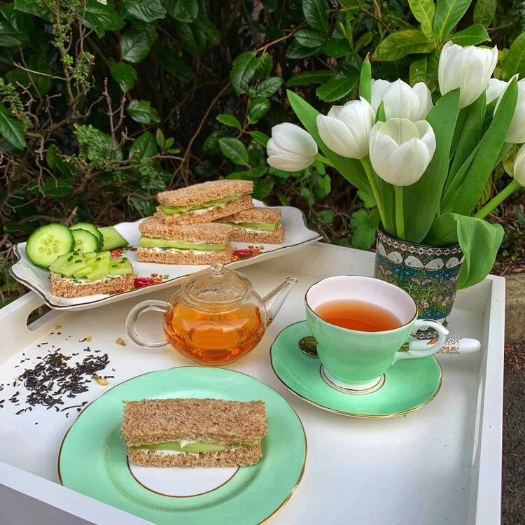 Afternoon Tea menu: Cucumber sandwiches
