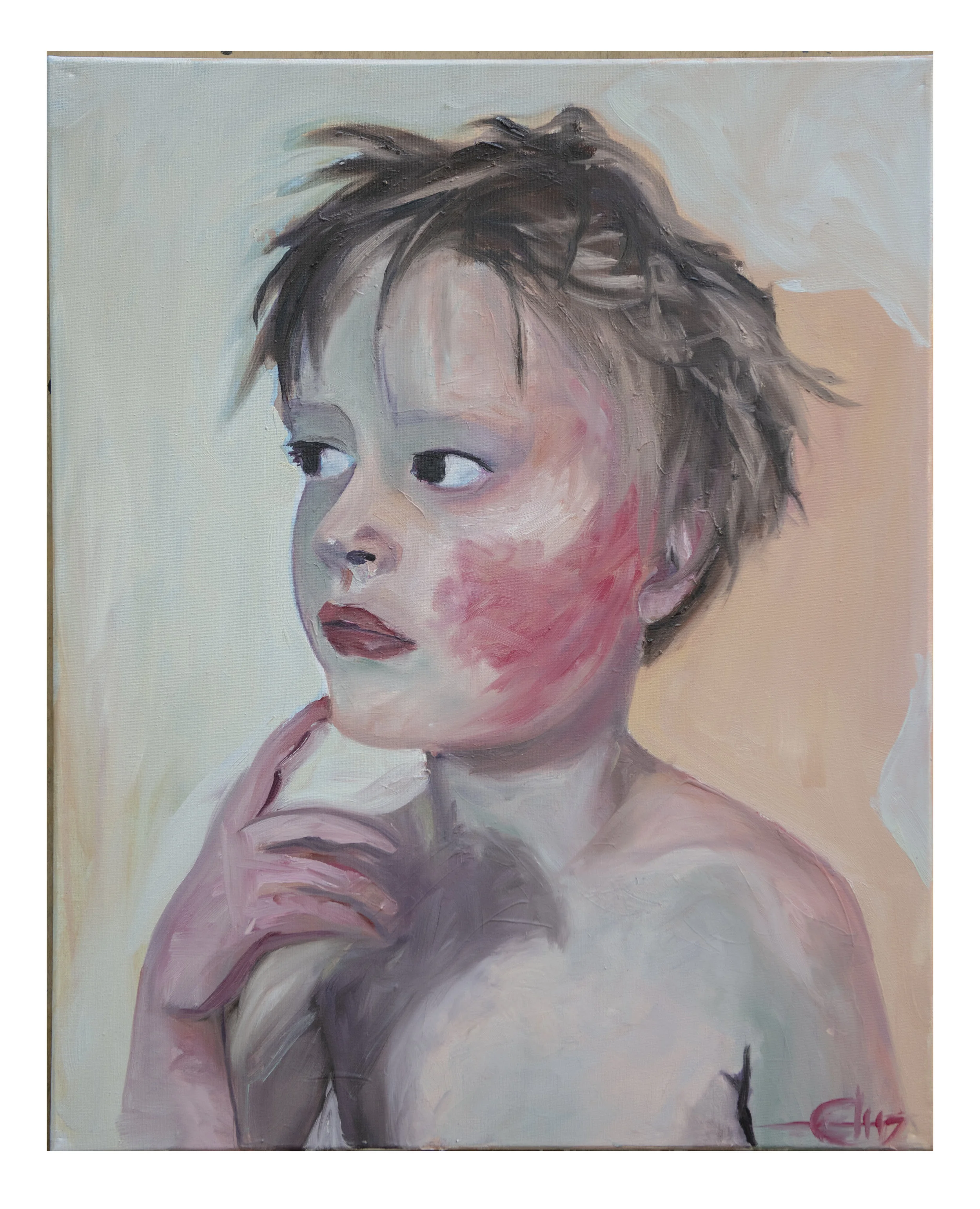 Frostbite 16"x20" oil 2017