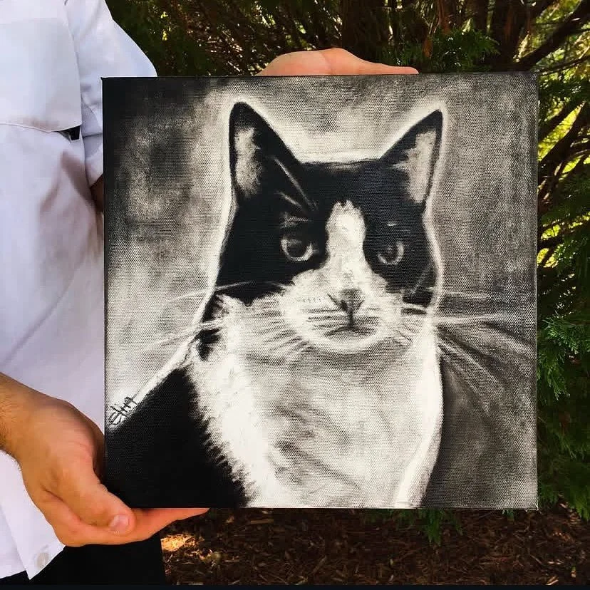 Love Letter to Stella 🐾

Stella, if I didn&rsquo;t think you would sit on my chest while I slept and suck the air out of my lungs,....
No. Wait.
Stella, if I didn&rsquo;t have an irrational fear of mountain lions and you kind of look like one....
No