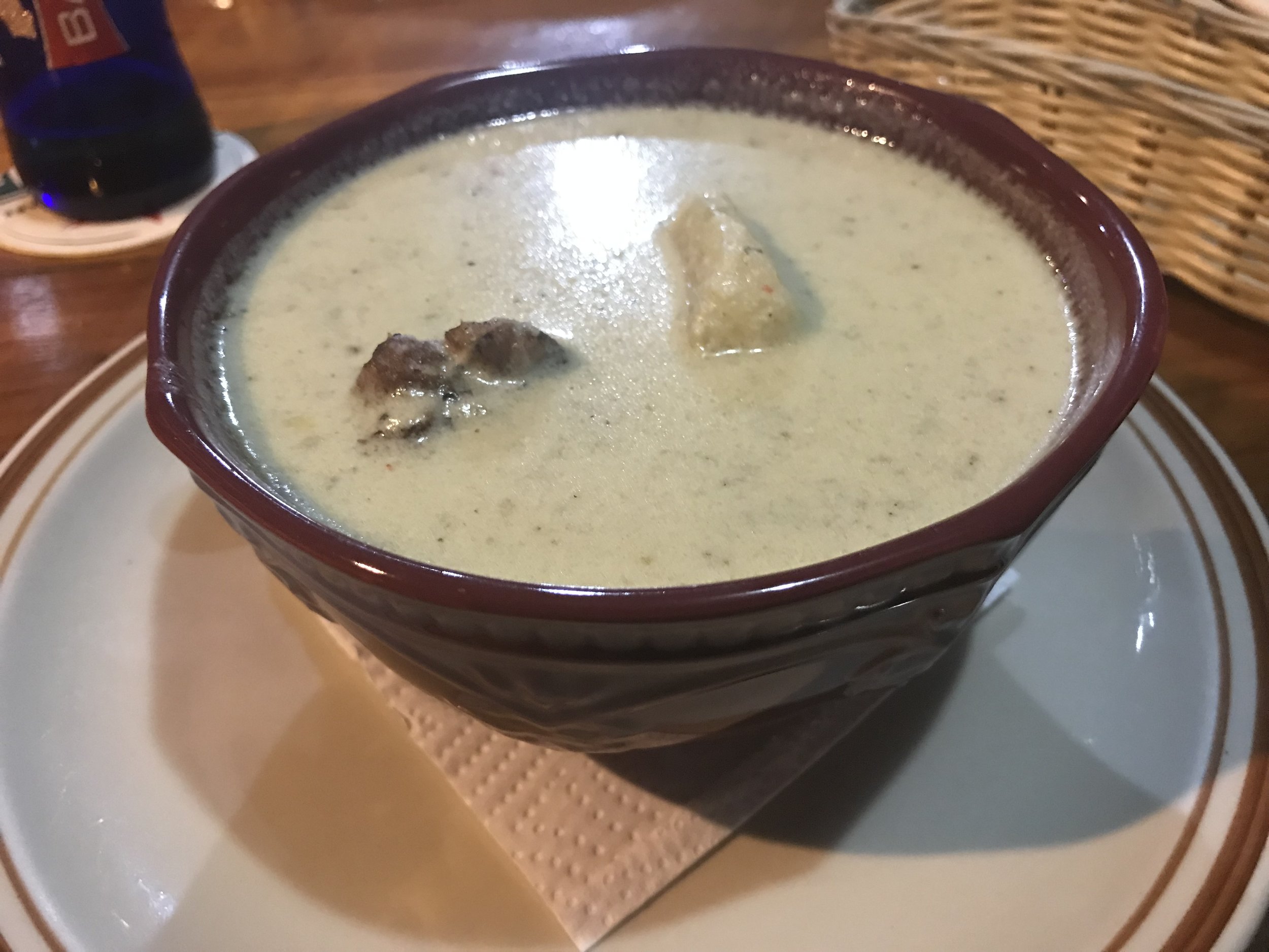 A bowl of rondón that the author demolished in Puerto Viejo, Limon, Costa Rica.
