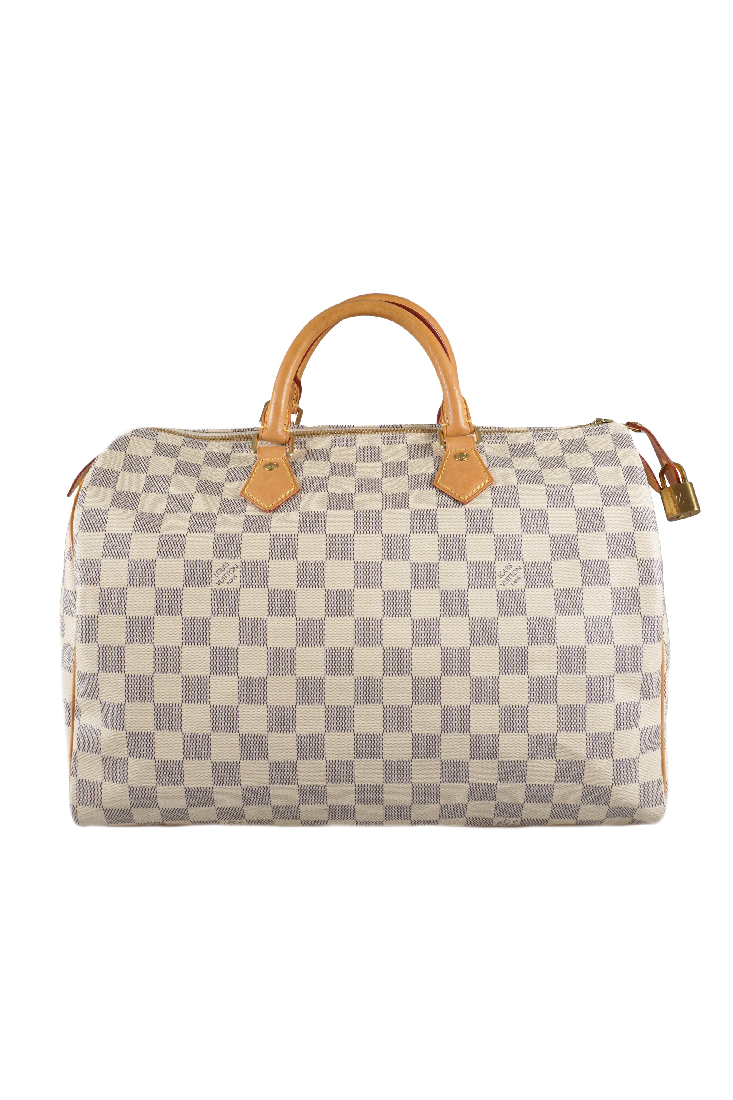 Louis Vuitton Speedy 35, Damier Azur