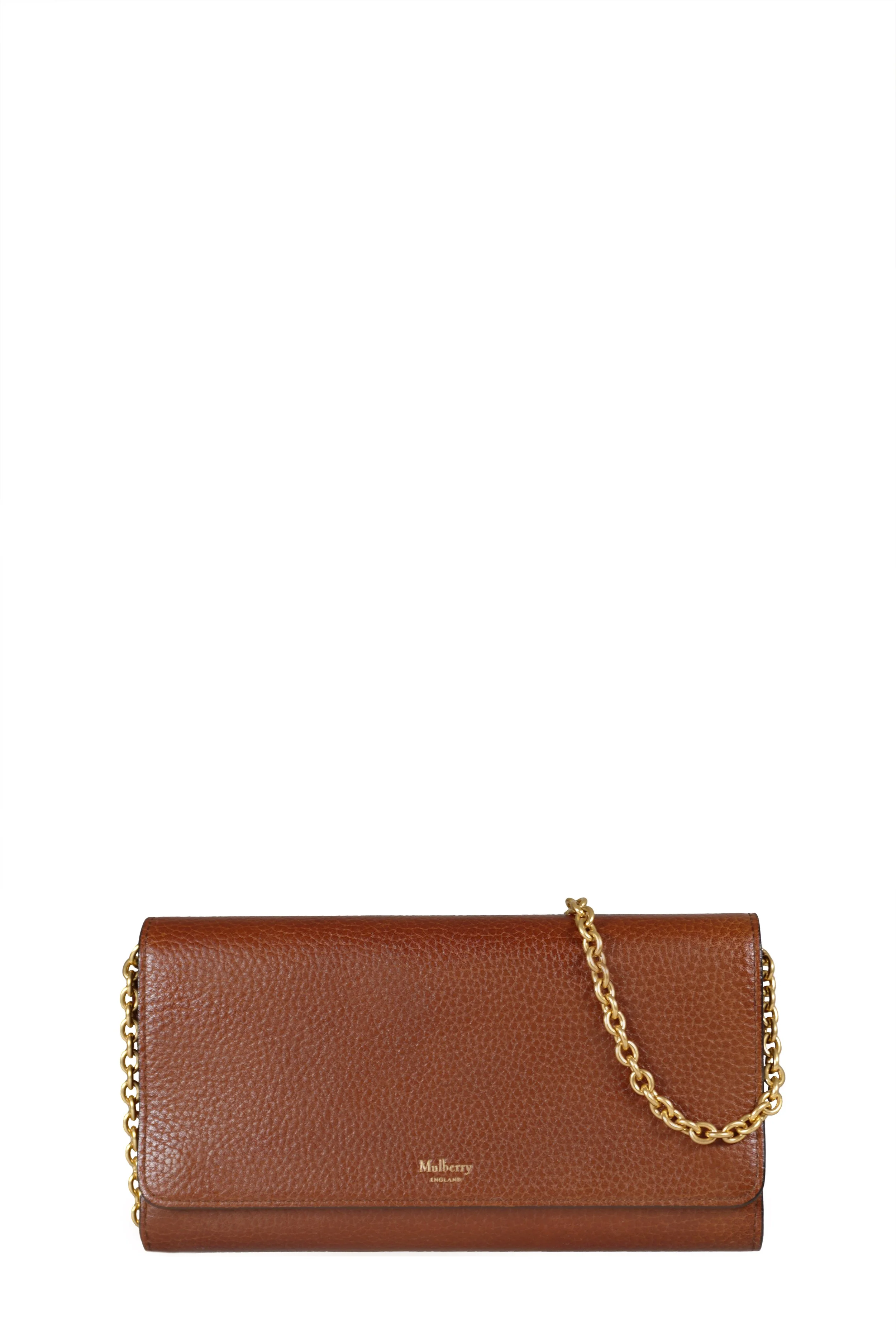 Mulberry Continental Clutch (WOC), Oak
