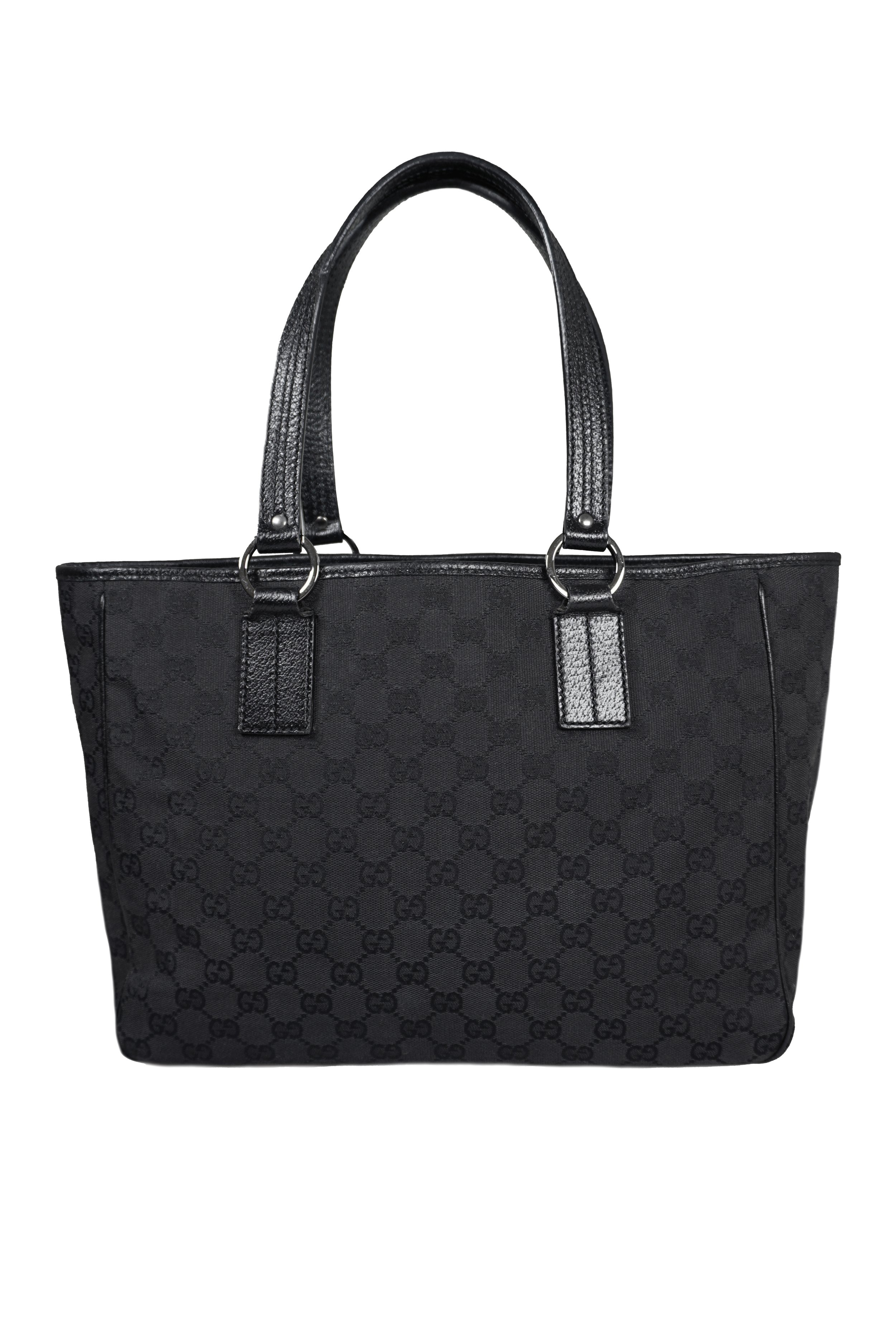 Gucci GG Monogram tote, Svart