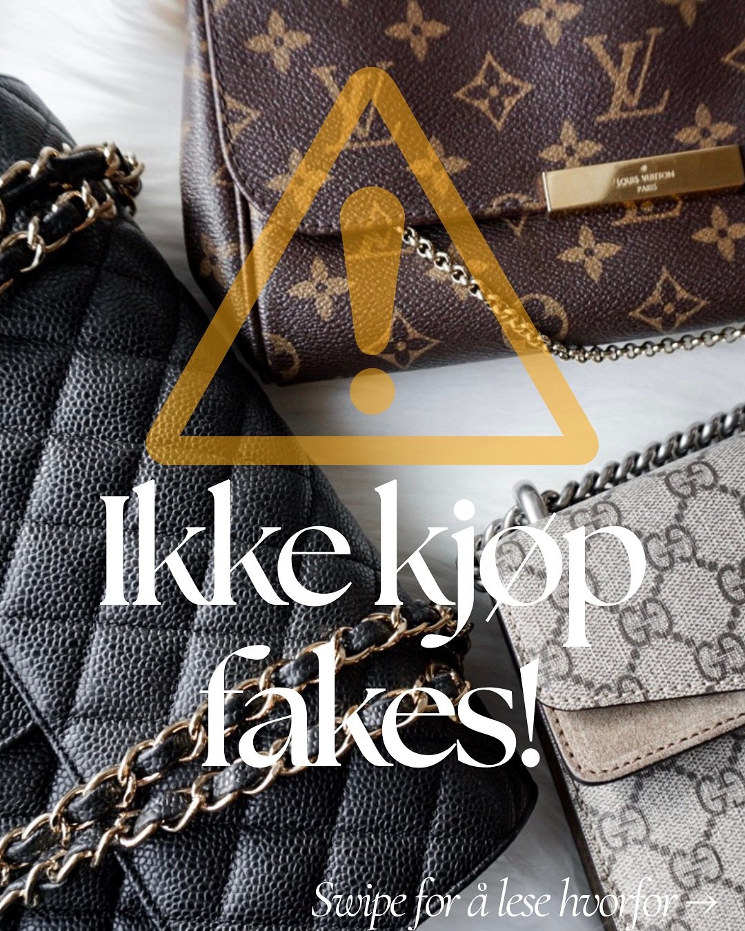 💜Swipe for &aring; lese grunnene til du aldri m&aring; kj&oslash;pe fakes
Velg ekte. Velg trygt. Velg Emacity.
Vi autentiserer alle varer &ndash; s&aring; du alltid vet hva du kj&oslash;per 

➡️F&aring; hjelp til autentisering p&aring;: emacity.no

