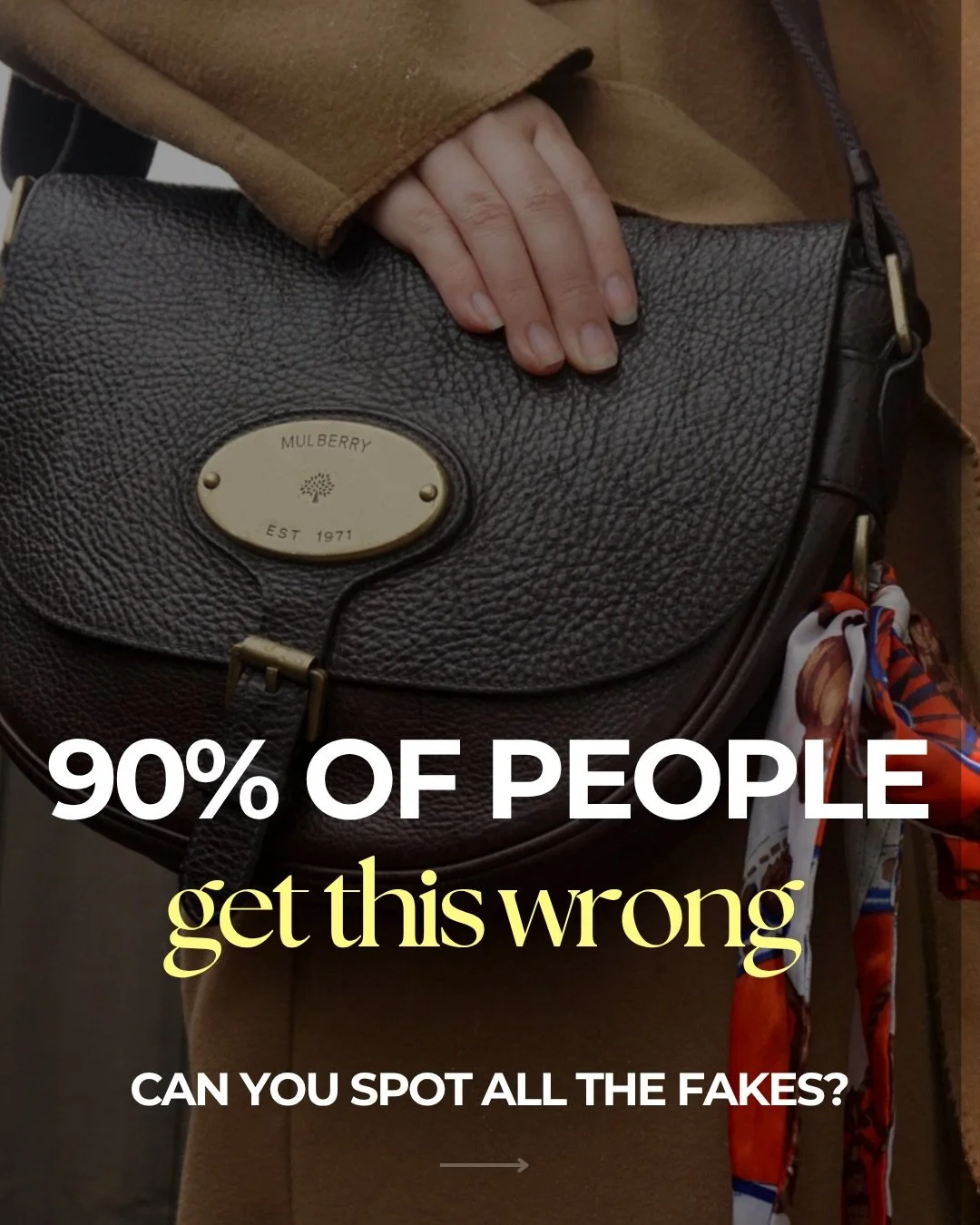 &ldquo;Only 1 in 10 people spot this difference&hellip;&rdquo; 👀

Counterfeiters have become incredibly good at copying the obvious details. The real clues are often hidden in the stitching, hardware, materials, and craftsmanship.

In today&rsquo;s 