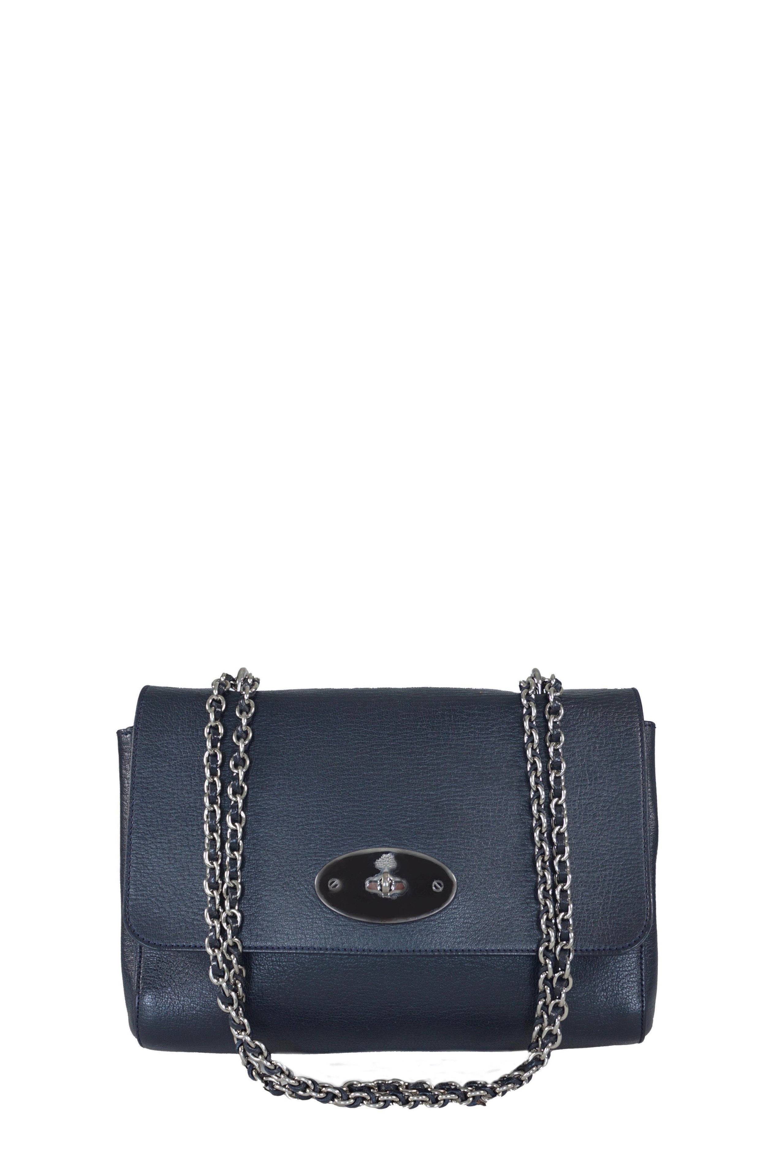 Mulberry Medium Lily, Mørk navy