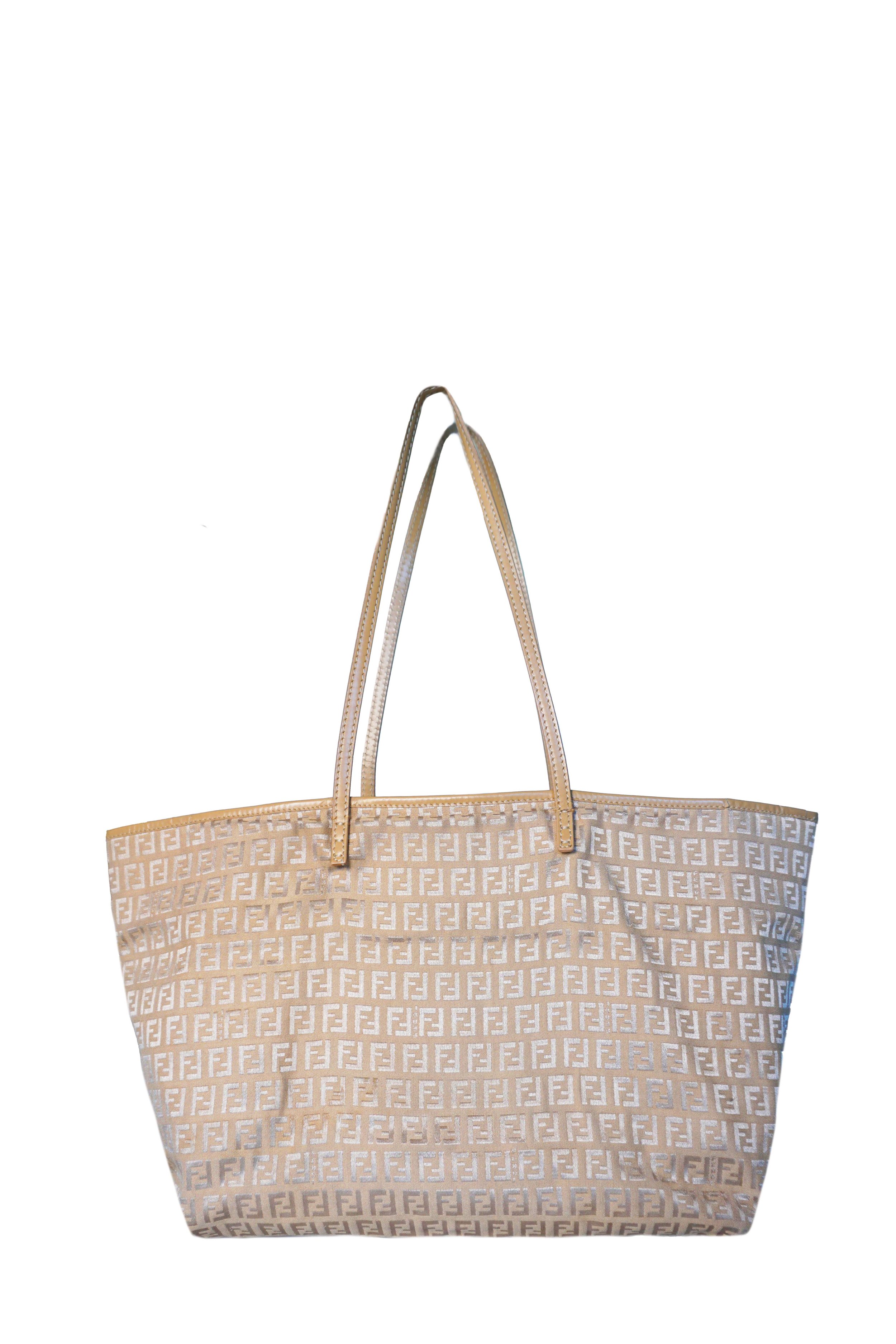 Fendi Zucca tote bag, Beige