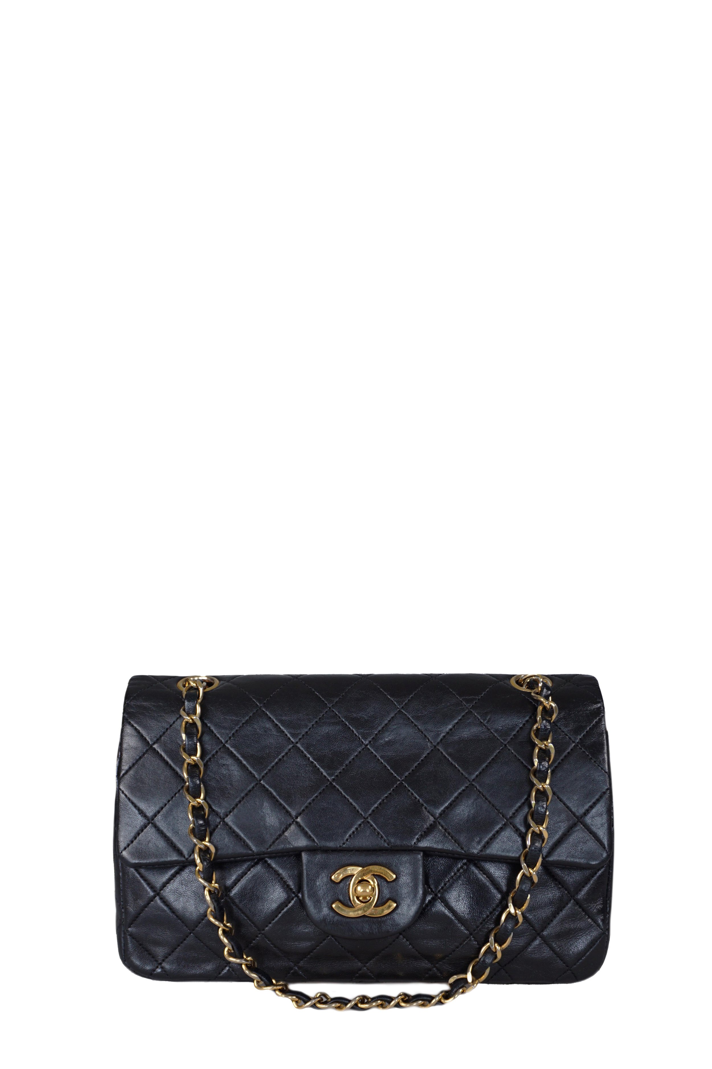 Chanel Small Double Classic Flap, Svart (GHW)