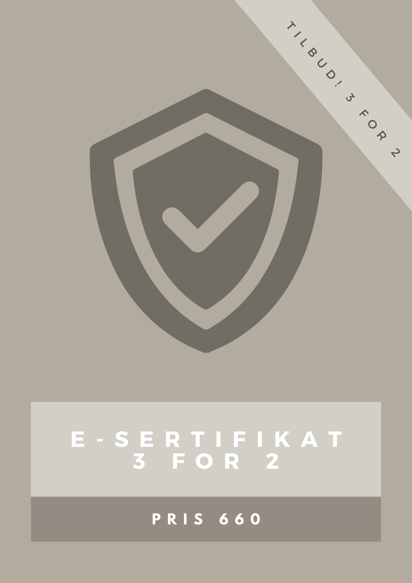 Autentisitetsbevis Autentisering