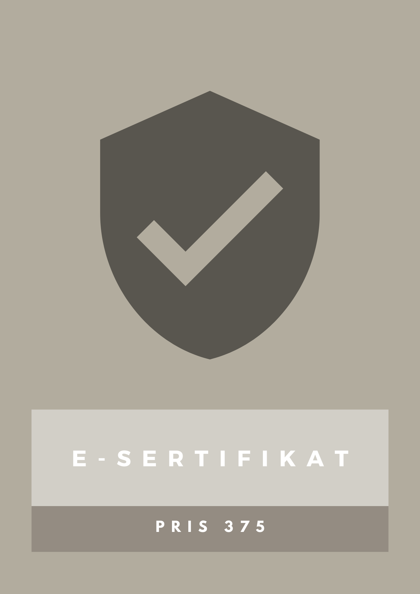 Digitalt Ektehetsbevis (Autentisitetsbevis)