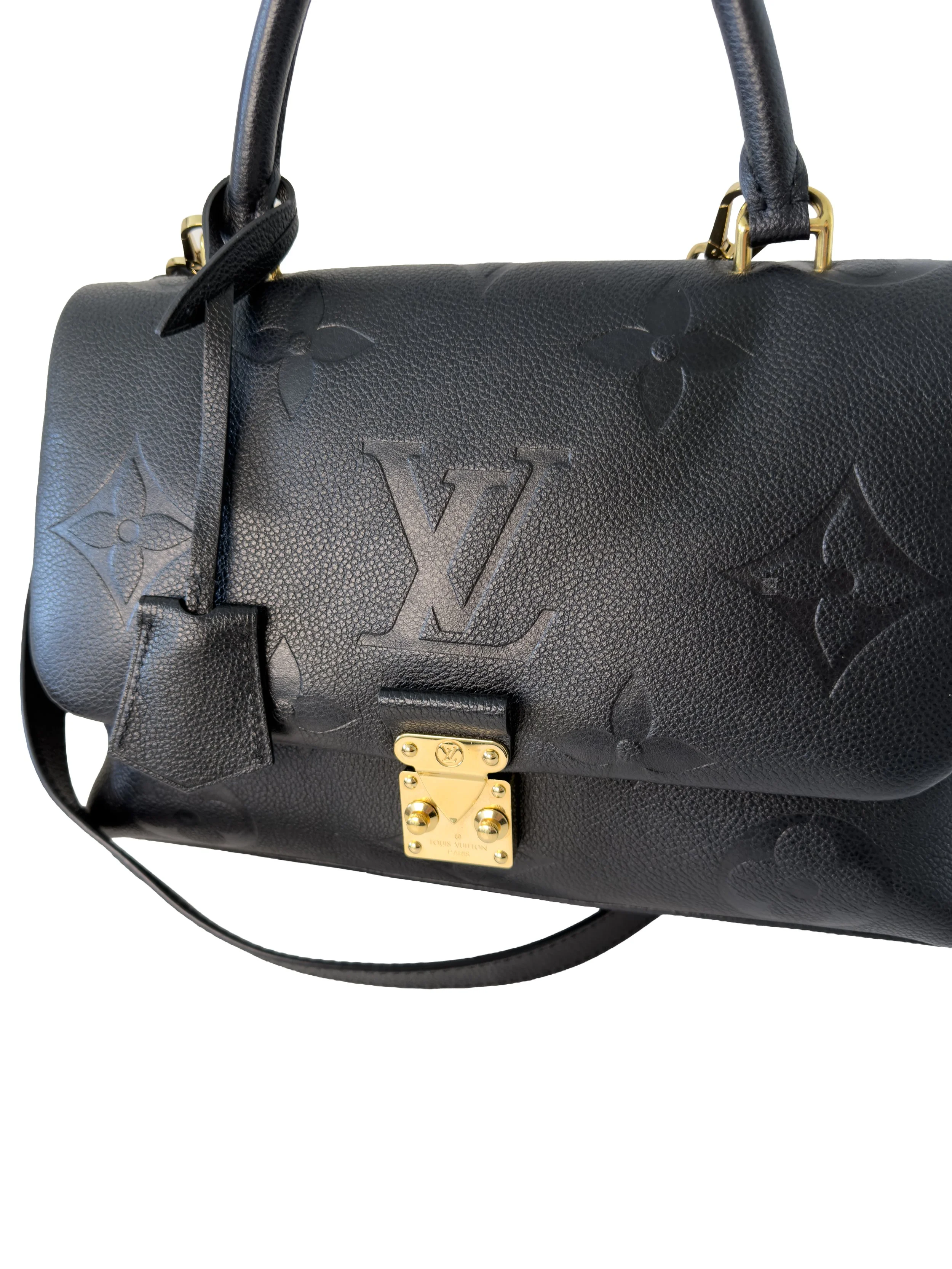 Louis Vuitton Madeleine MM Monogram Empreinte, Noir