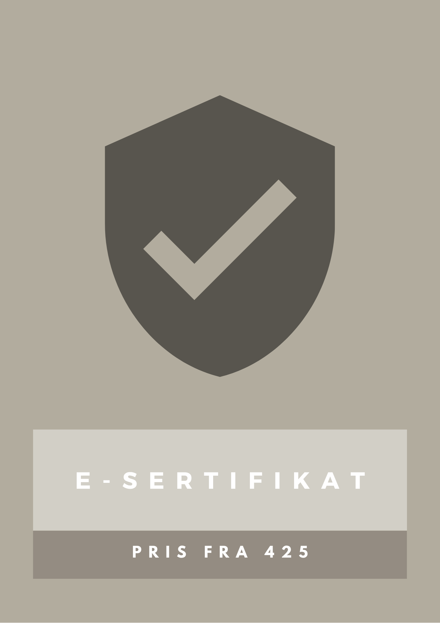 Digitalt Ektehetsbevis (Autentisitetsbevis)