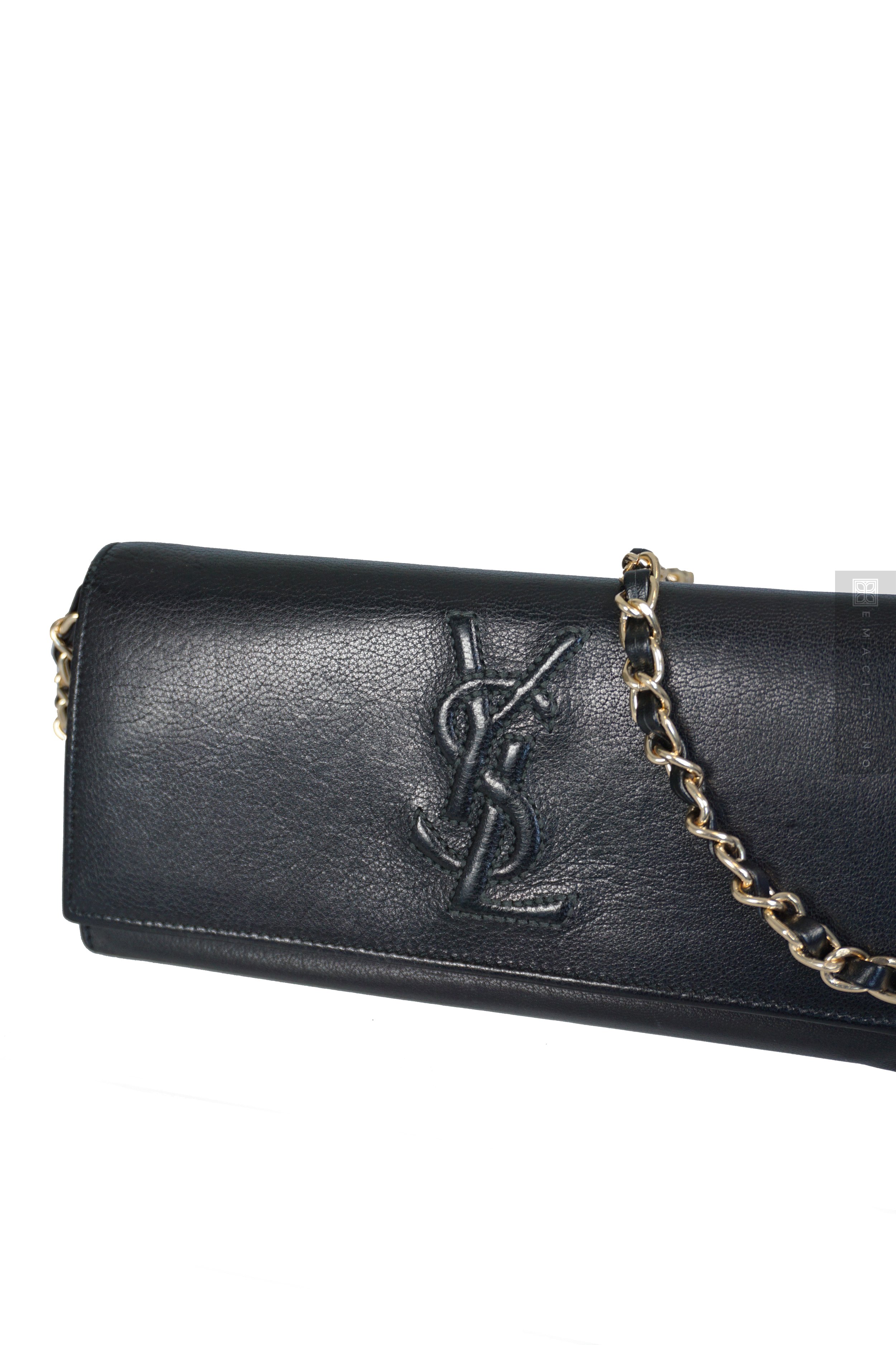Saint Laurent (YSL) Chain WOC, Svart