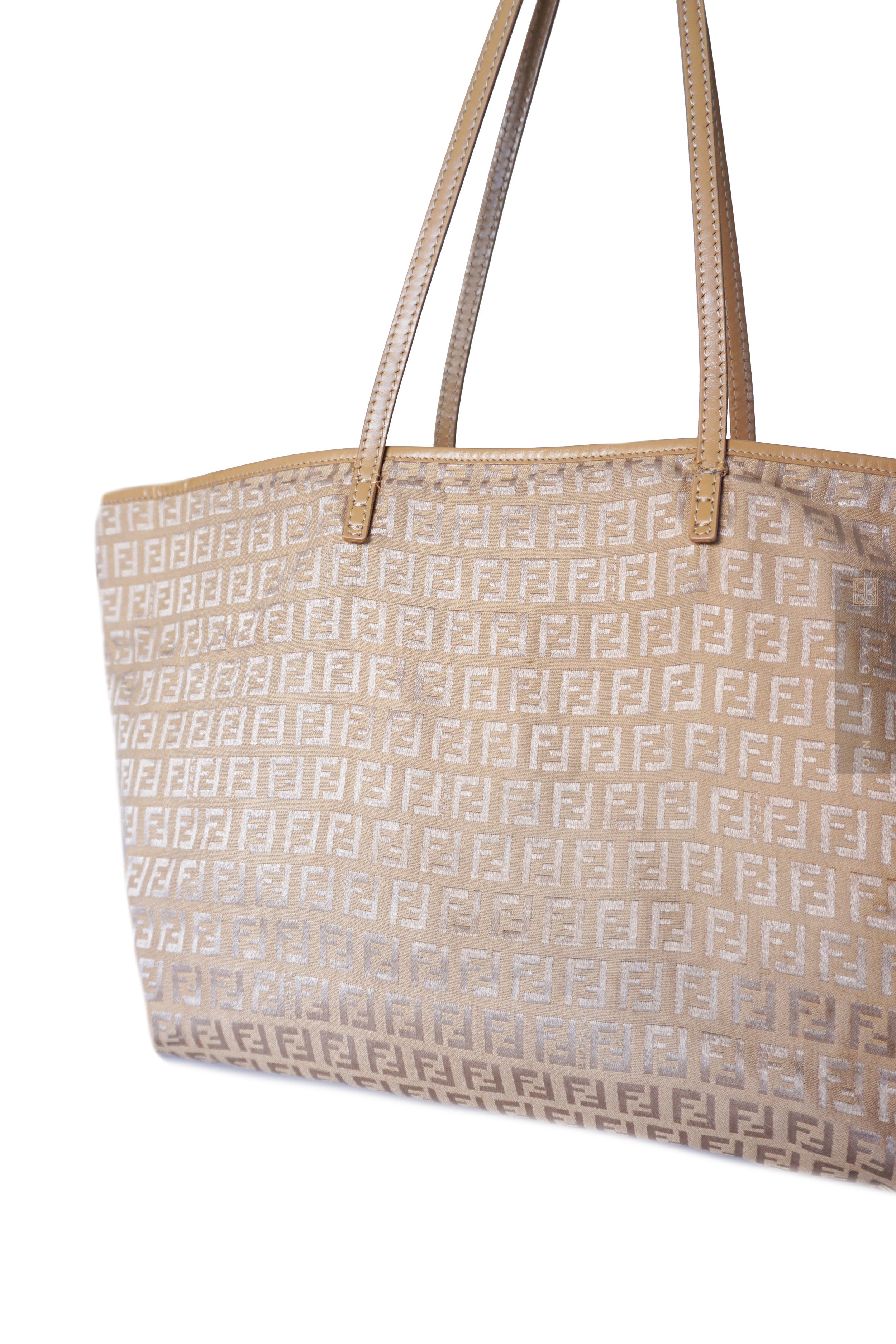 Fendi Zucca tote bag, Beige