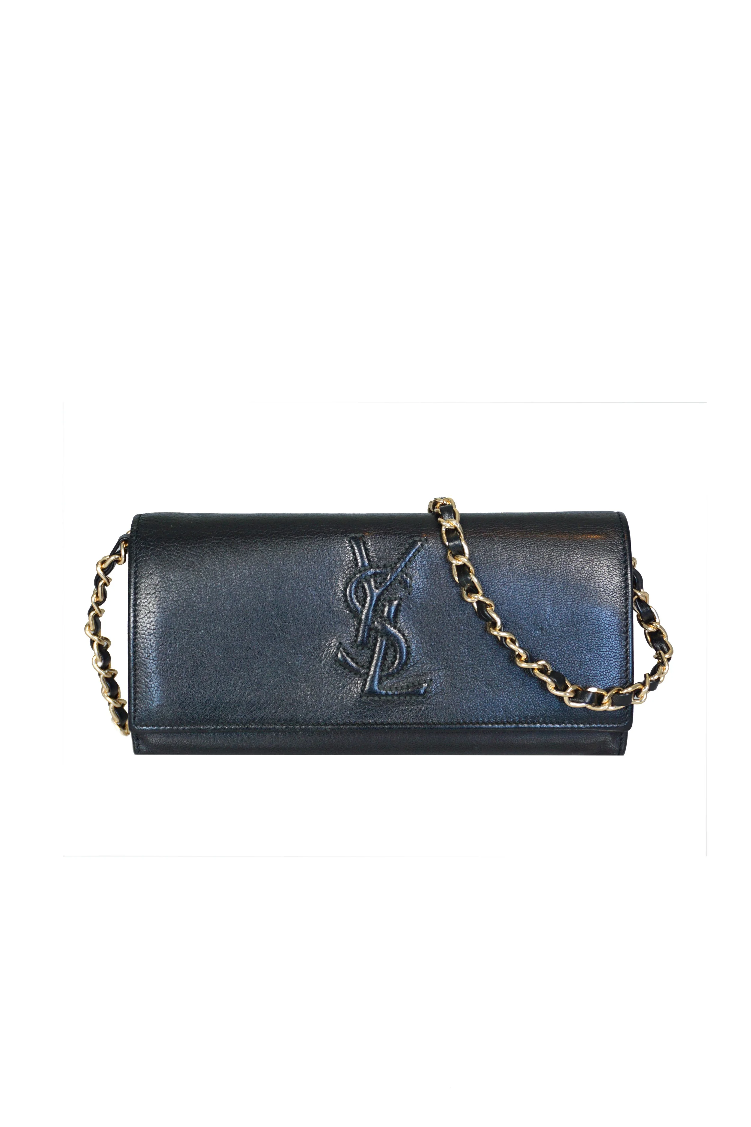 Saint Laurent (YSL) Chain WOC, Svart