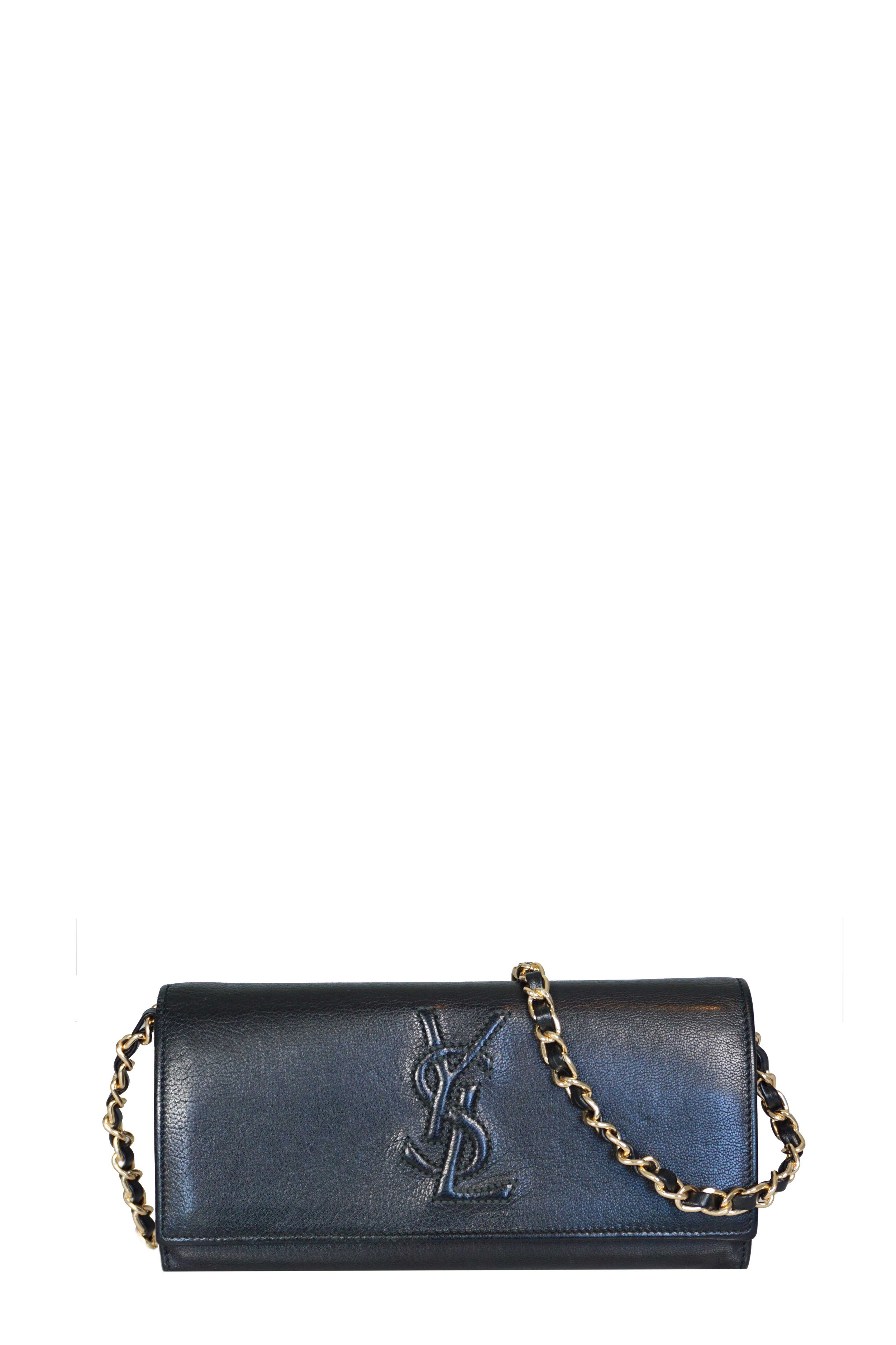 Saint Laurent (YSL) Chain WOC, Svart
