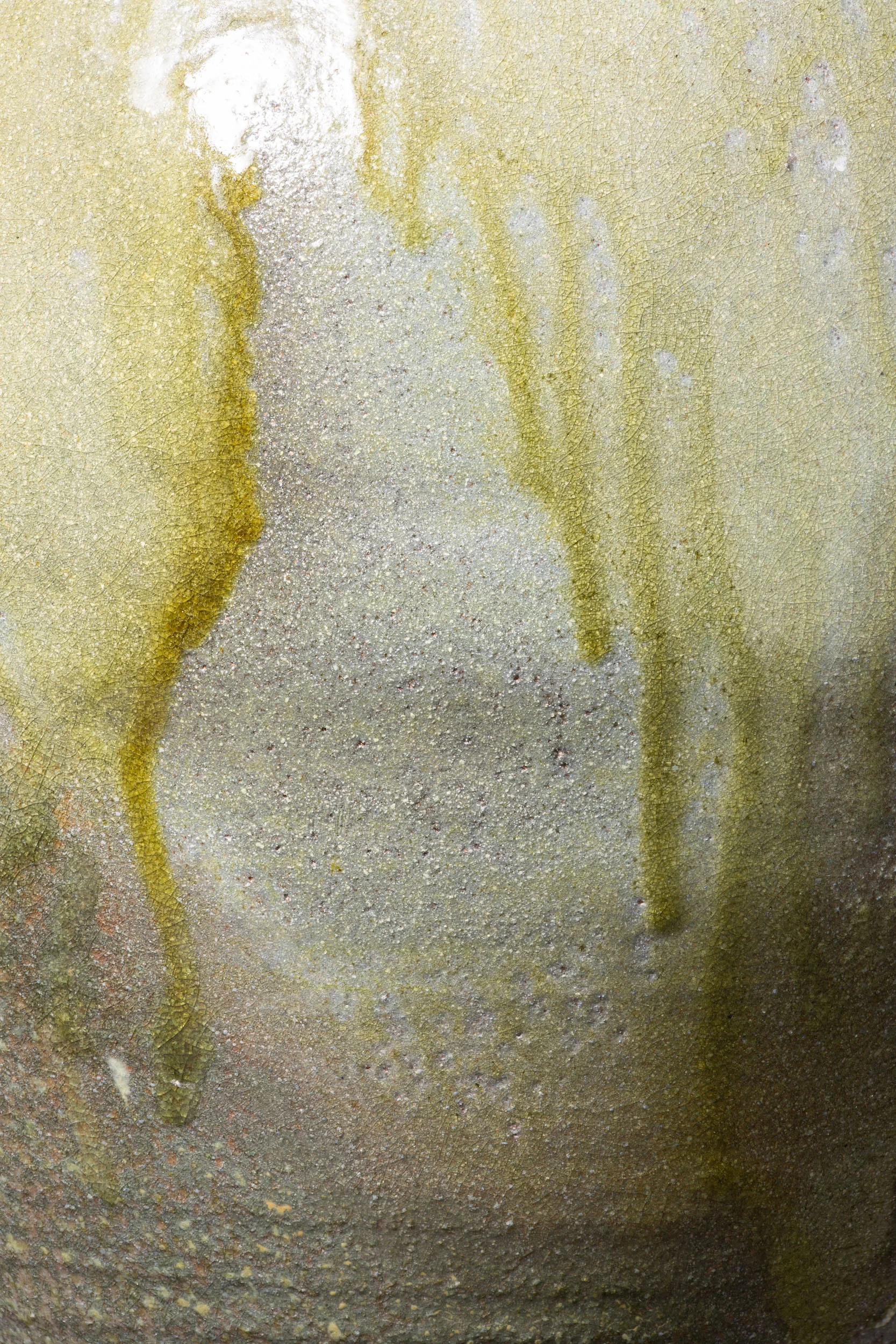   Tsubo, multiple firings   14.25” d, 17” h  ID: 1006   