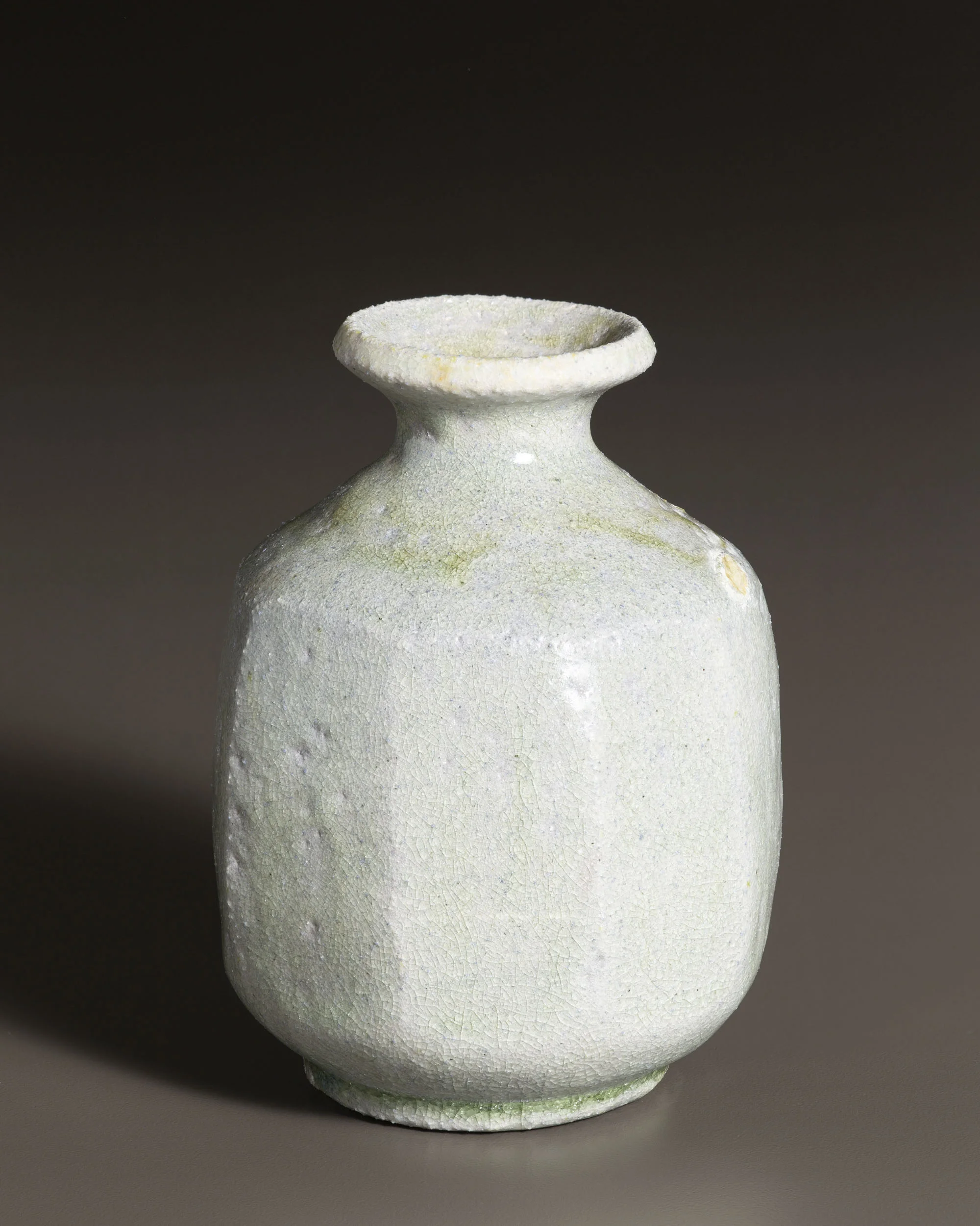   Octagonal bottle   3.1” d, 4.5" h  ID: 6028 
