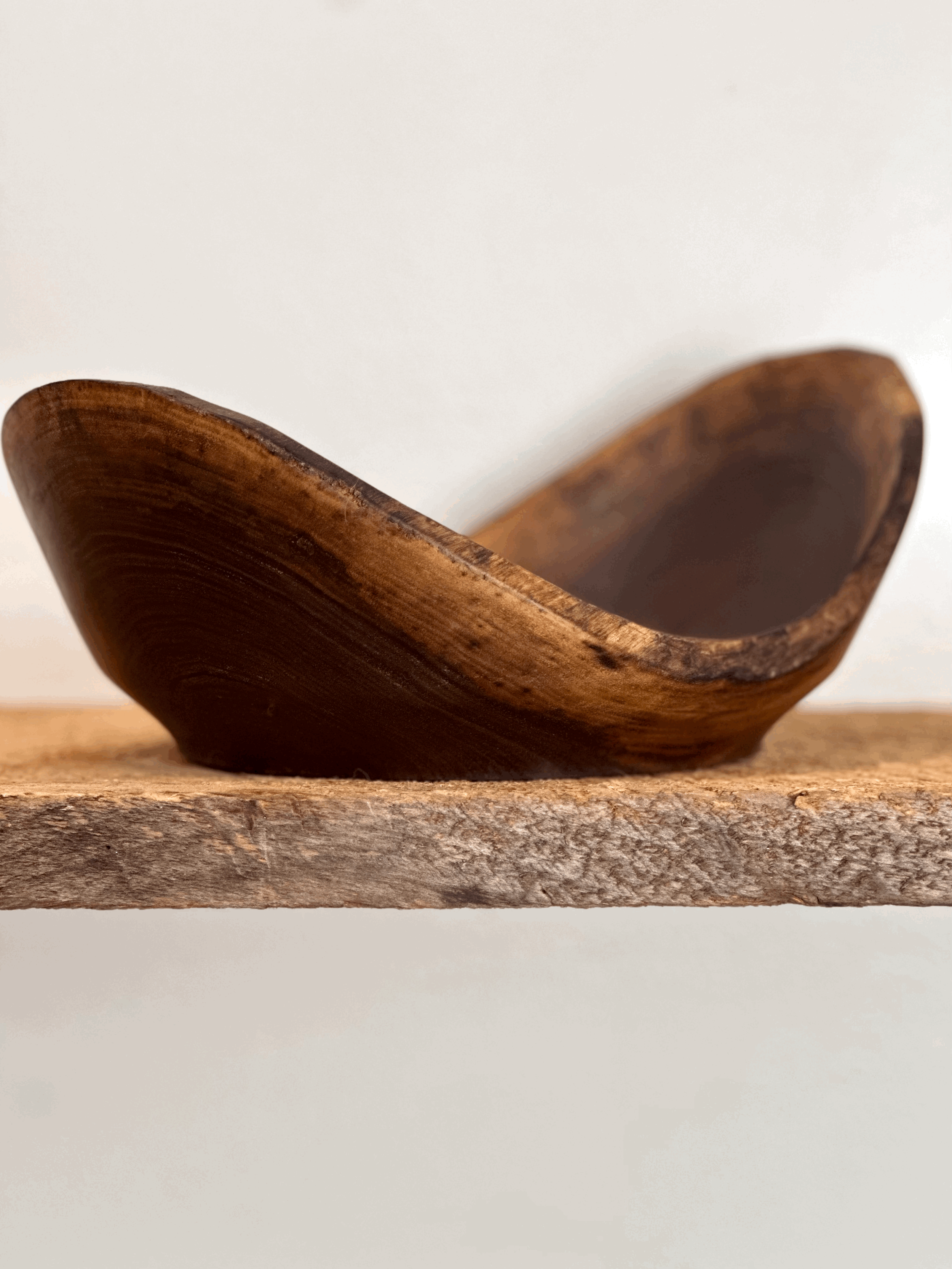 Natural Edge Walnut Vessel
