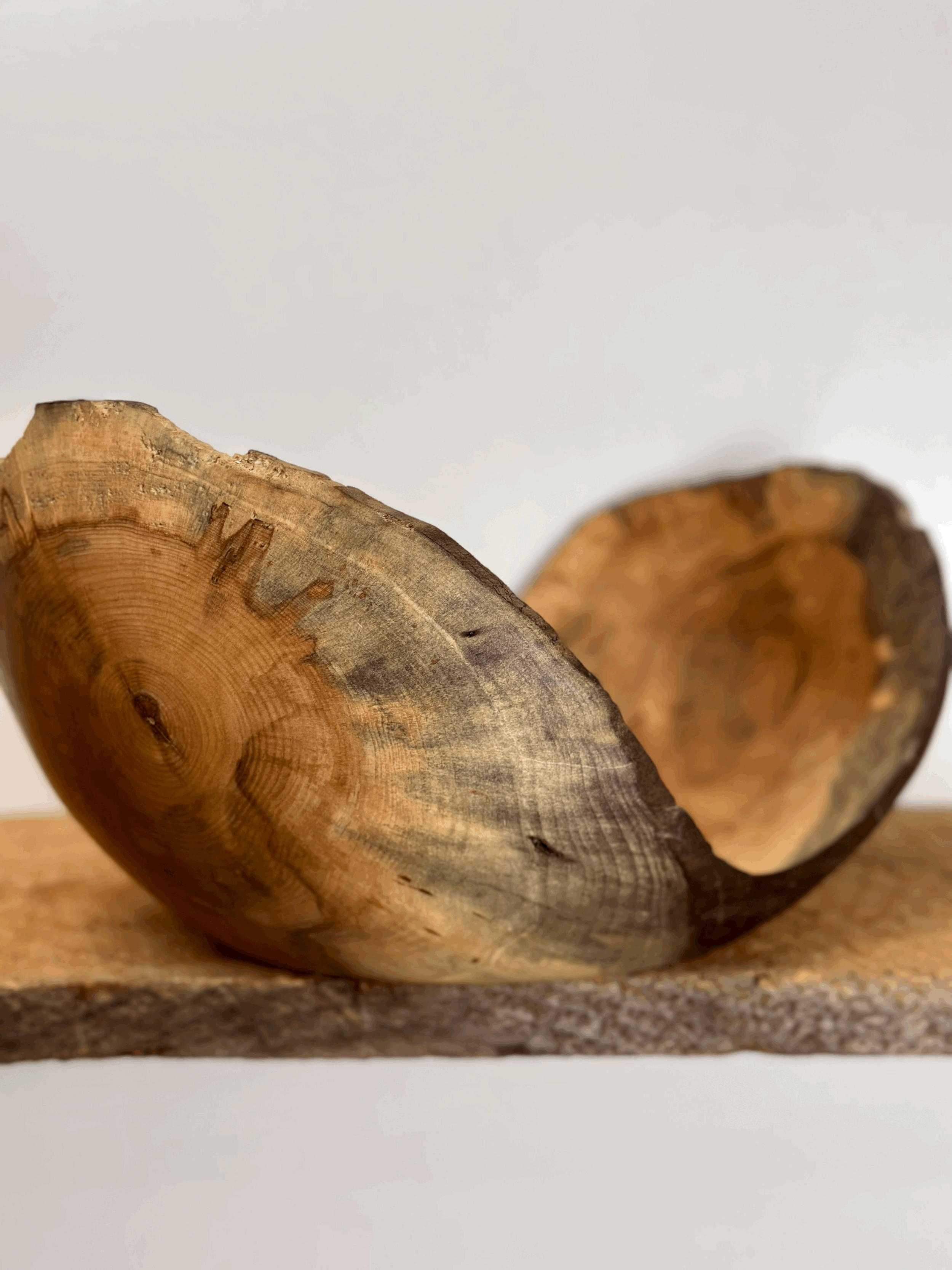 One-of-a-Kind Spalted Maple Wood Vessel