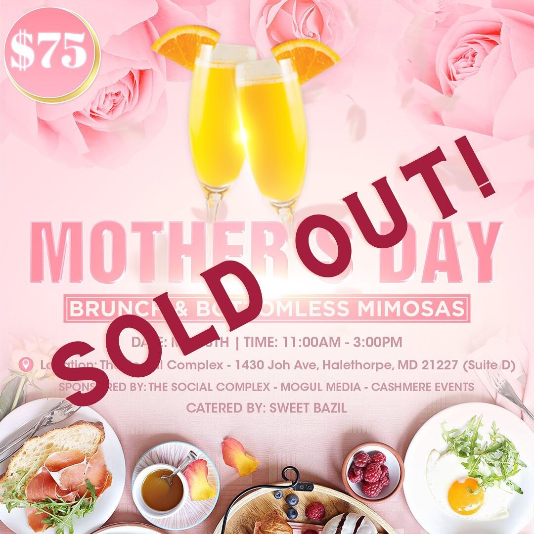 Thank you for all of your support! We have SOLD OUT! Look forward to seeing you on Sunday!