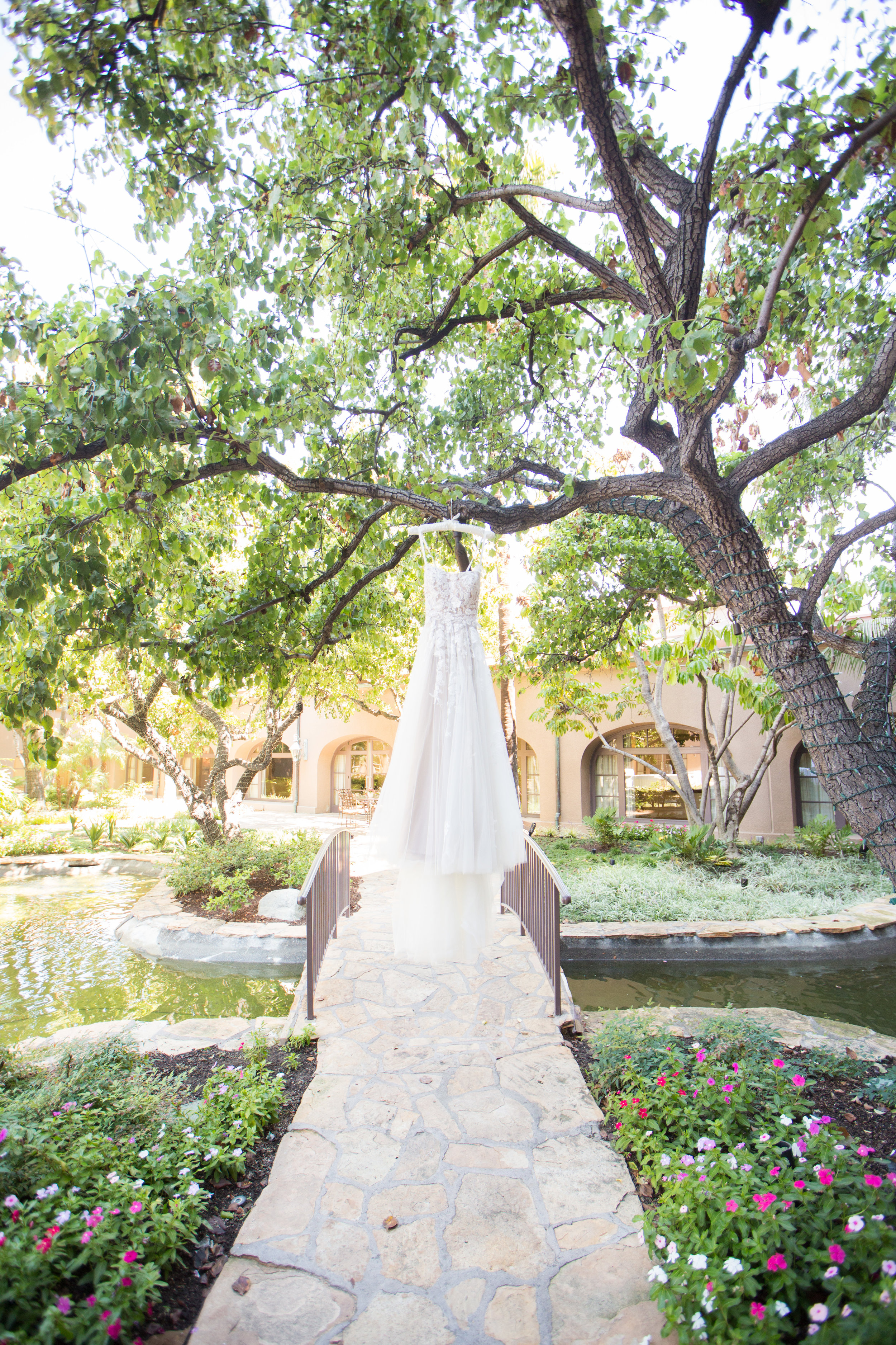 Lena And John Wedding Los Angeles River Center Garden The