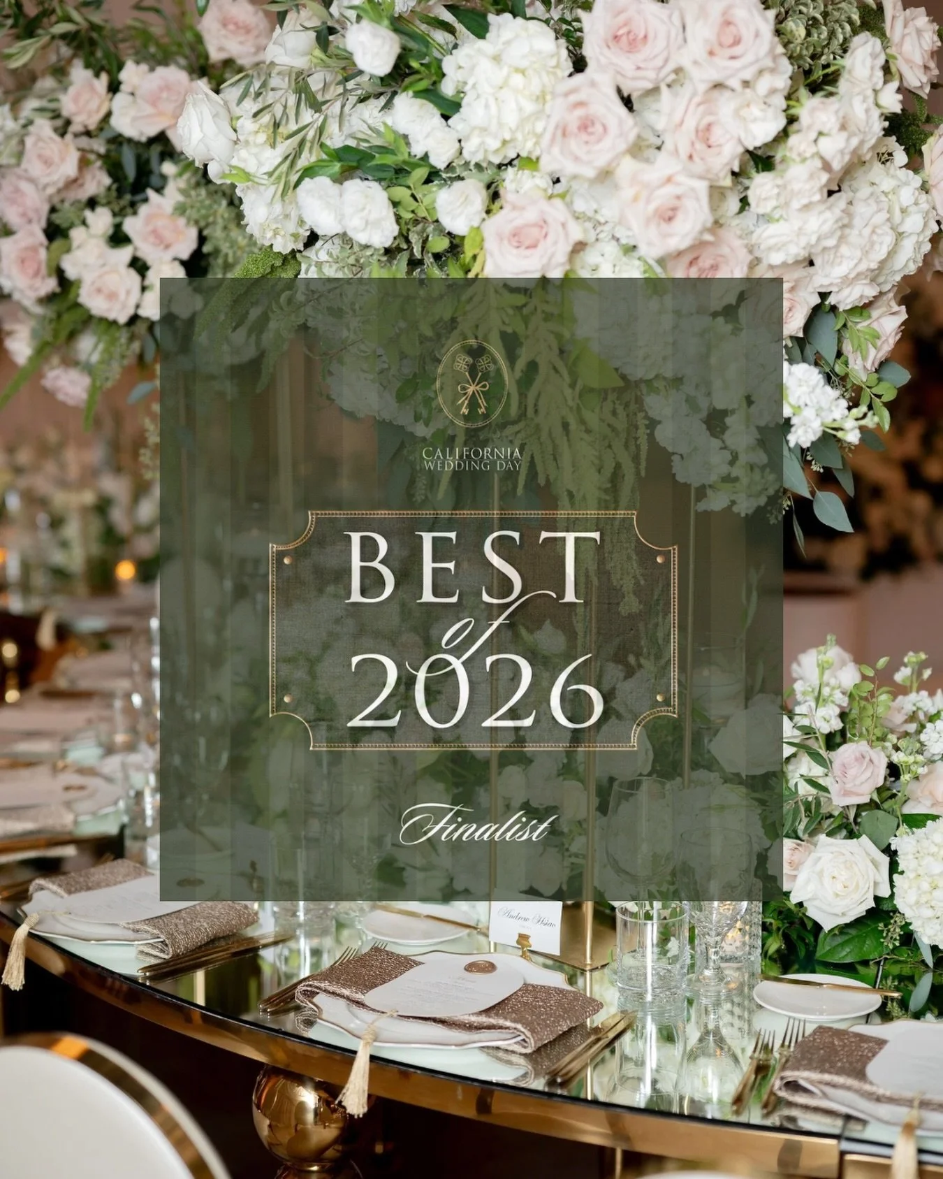 We&rsquo;re beyond thrilled to share that The Blushing Details has been named a finalist for Best Overall Wedding Professional &amp; Wedding Planner in Los Angeles by California Wedding Day @californiaweddingday.

It is truly an honor to be recognize