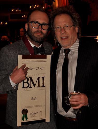 Andrew Dorff BMI Awards Winner 2010