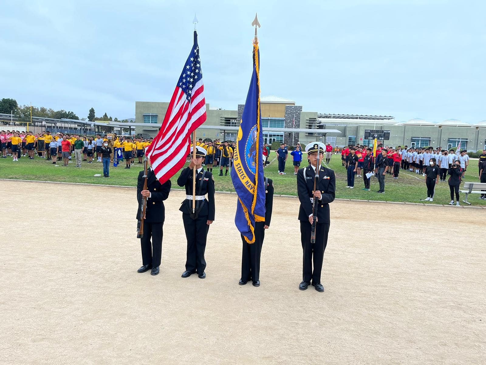 Ceremonial Color Guard — Troy High School NJROTC