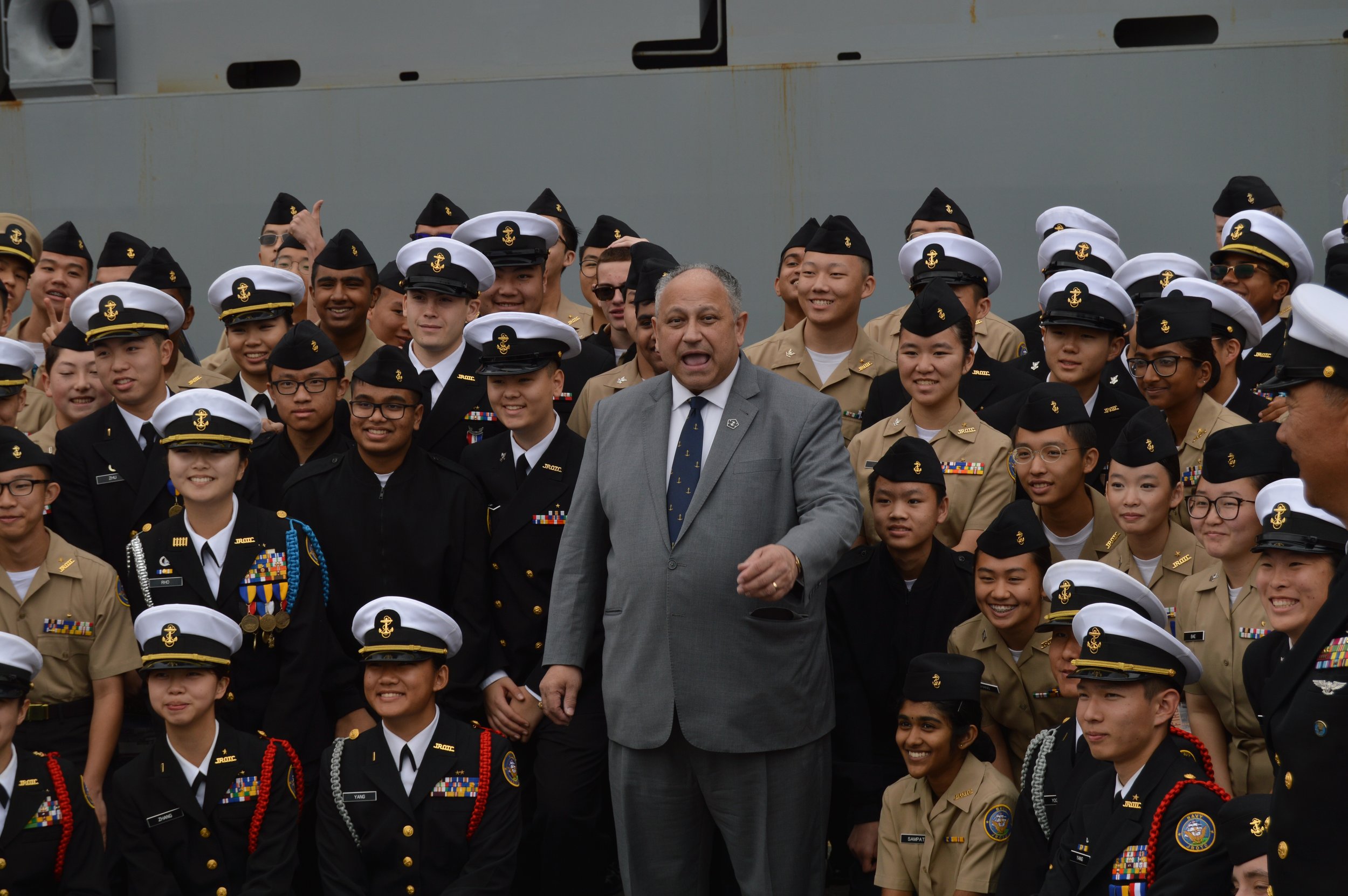 USS John L. Canley Ship Commissioning