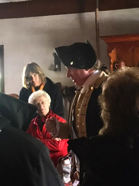 WCPA Trustee Sam Davis at a Historian Led Guided Tours