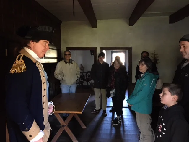 WCPA Trustee Sam Davis at a Historian Led Guided Tours