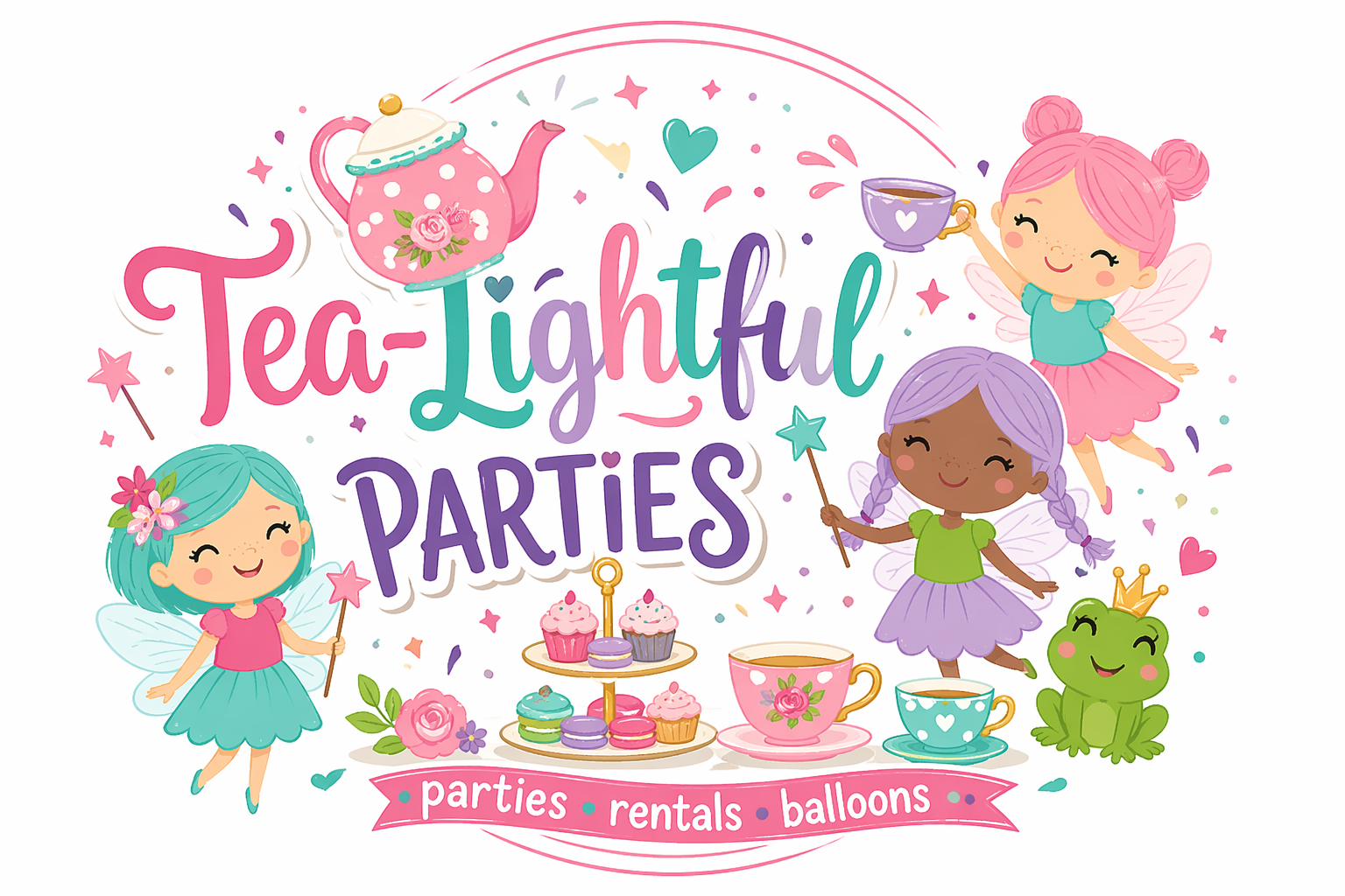 Houston Princess Tea Party - Tealightful Parties