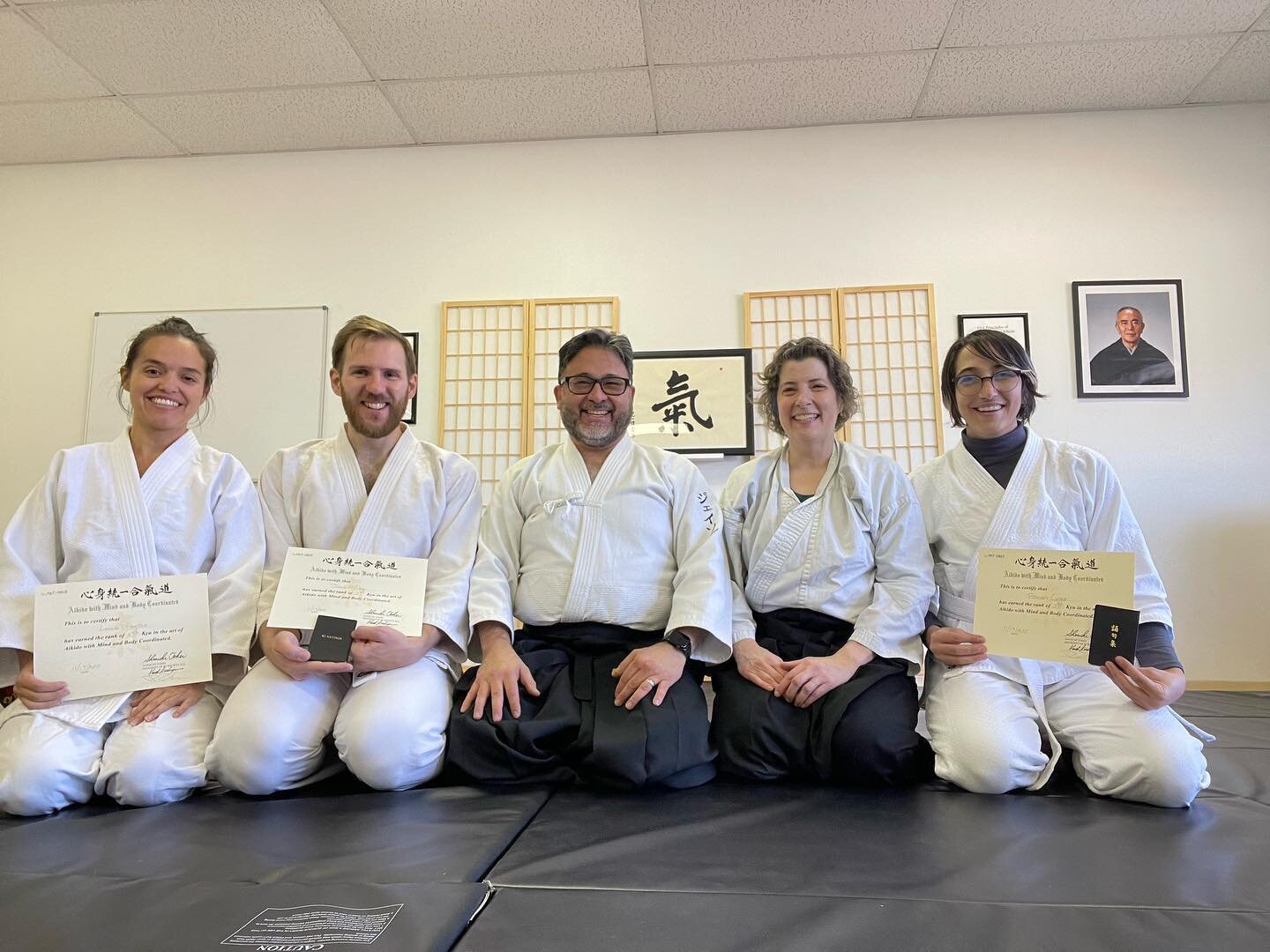 Congrats to everyone on their terrific Ki-Aikido test performances today! great #kitraining and #mindbodymovemet. Tons of bonus options which everyone aced. An indication of #dedication and #mindbody #flexibility in #martialartstraining. Join us at #