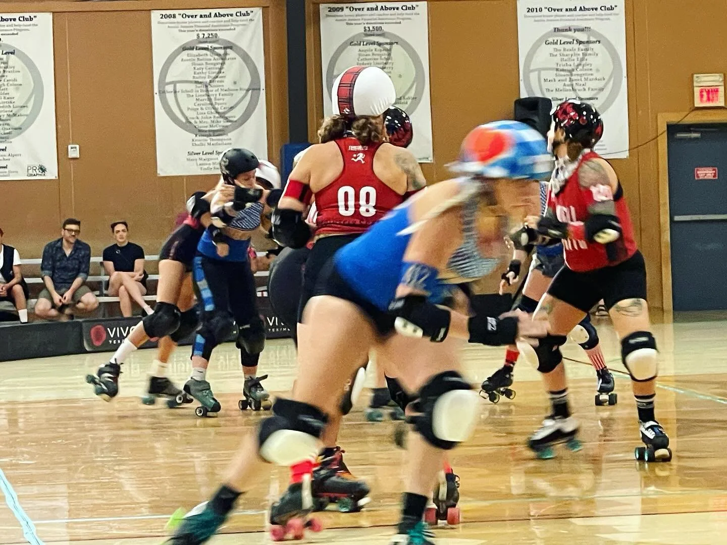 derby with the @texasrollergirls! We at @austinkimovement are doing an aikido demo tonite so stay tuned! @whenwherewhataustin @rollerderby
