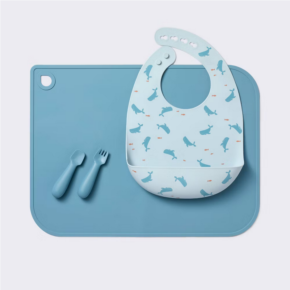 Screenshot 2025-07-10 at 20-56-14 Silicone Bib and Utensil Feeding Set - 4pc - Blue - Cloud Island™ Target.png