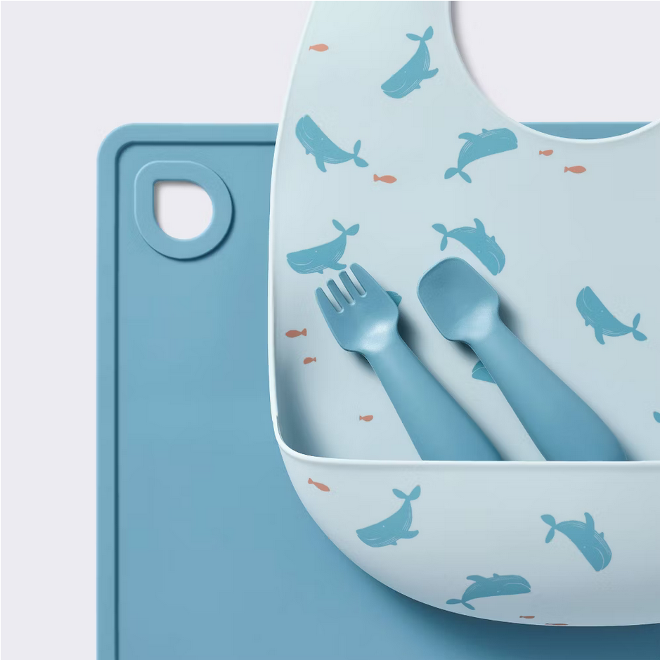 Screenshot 2025-07-10 at 20-56-20 Silicone Bib and Utensil Feeding Set - 4pc - Blue - Cloud Island™ Target.png