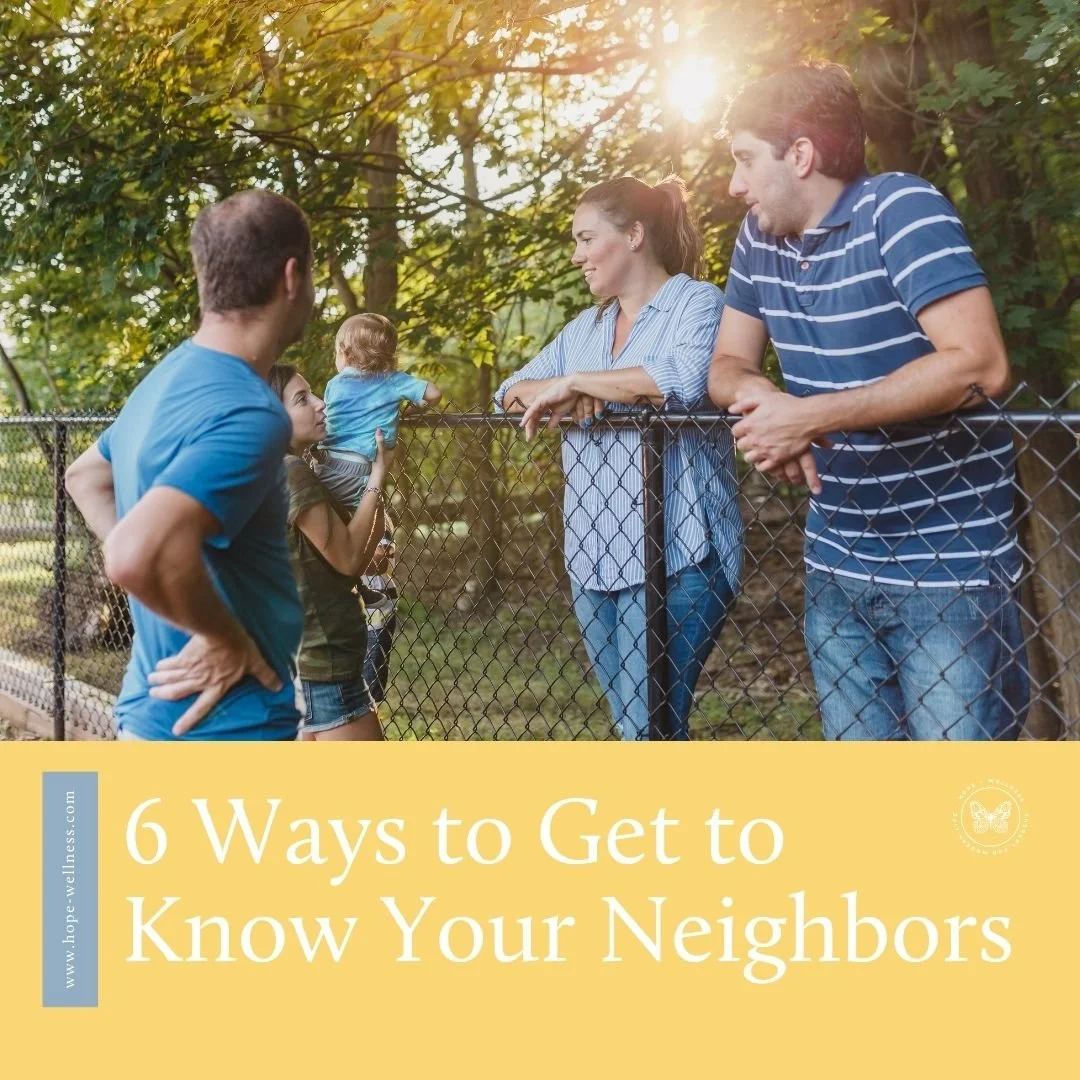 6 Ways to Get to Know Your Neighbors
