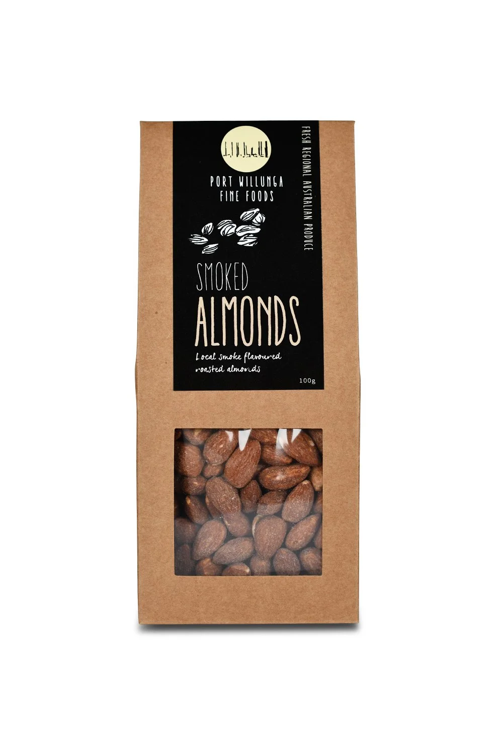 Smoked Almonds 100g — Port Willunga Fine Foods