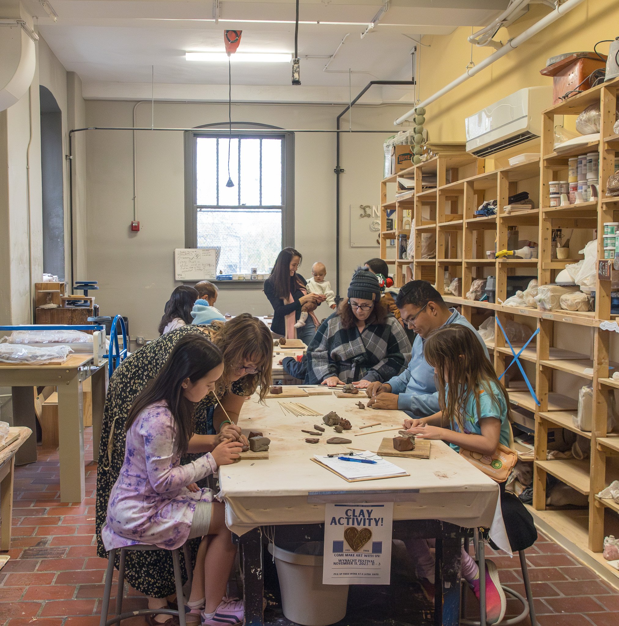 Child + Adult Monthly Ceramics Class