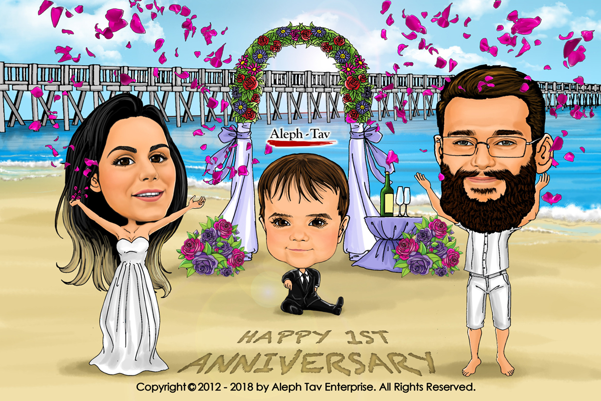 first-anniversary-gifts-caricature.jpg