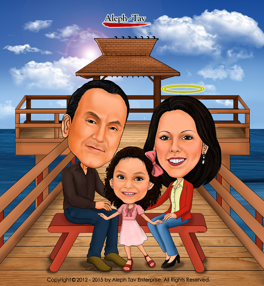 memorial-gift-for-dad-family-caricature.jpg