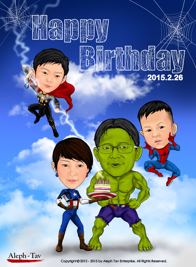 birthday-gifts-superhero-family-caricature.jpg