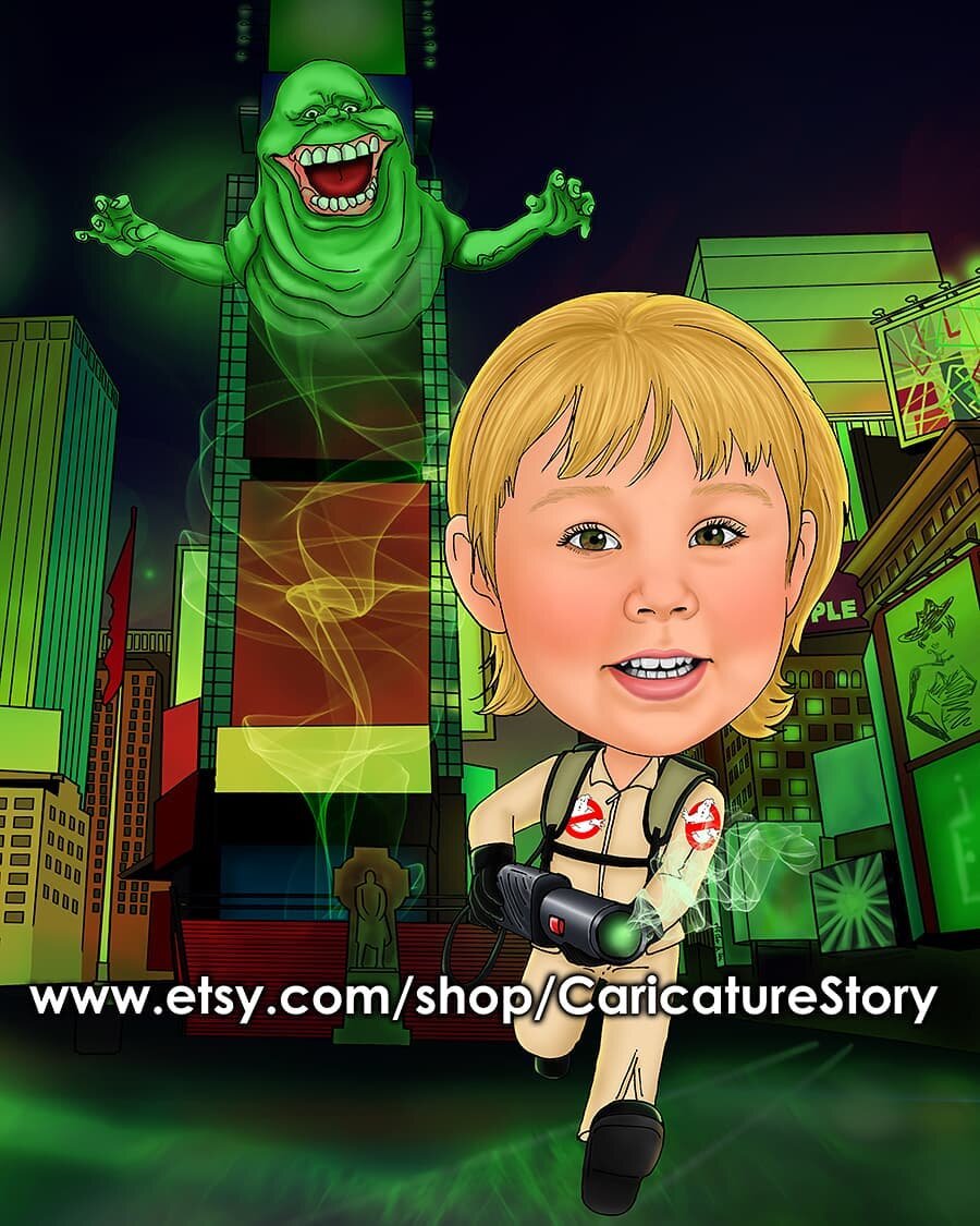 Ghostbuster theme custom caricature cartoon portrait children's birthday invitation
https://www.etsy.com/shop/CaricatureStory
https://www.caricaturestory.com/
#caricaturestory #caricature_story #caricature #gifts #digitalart #etsy #caricatureportrait