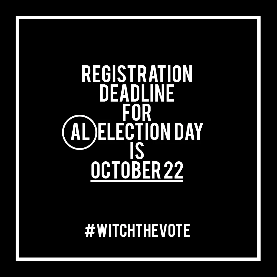 Alabama Voter Registration Deadline