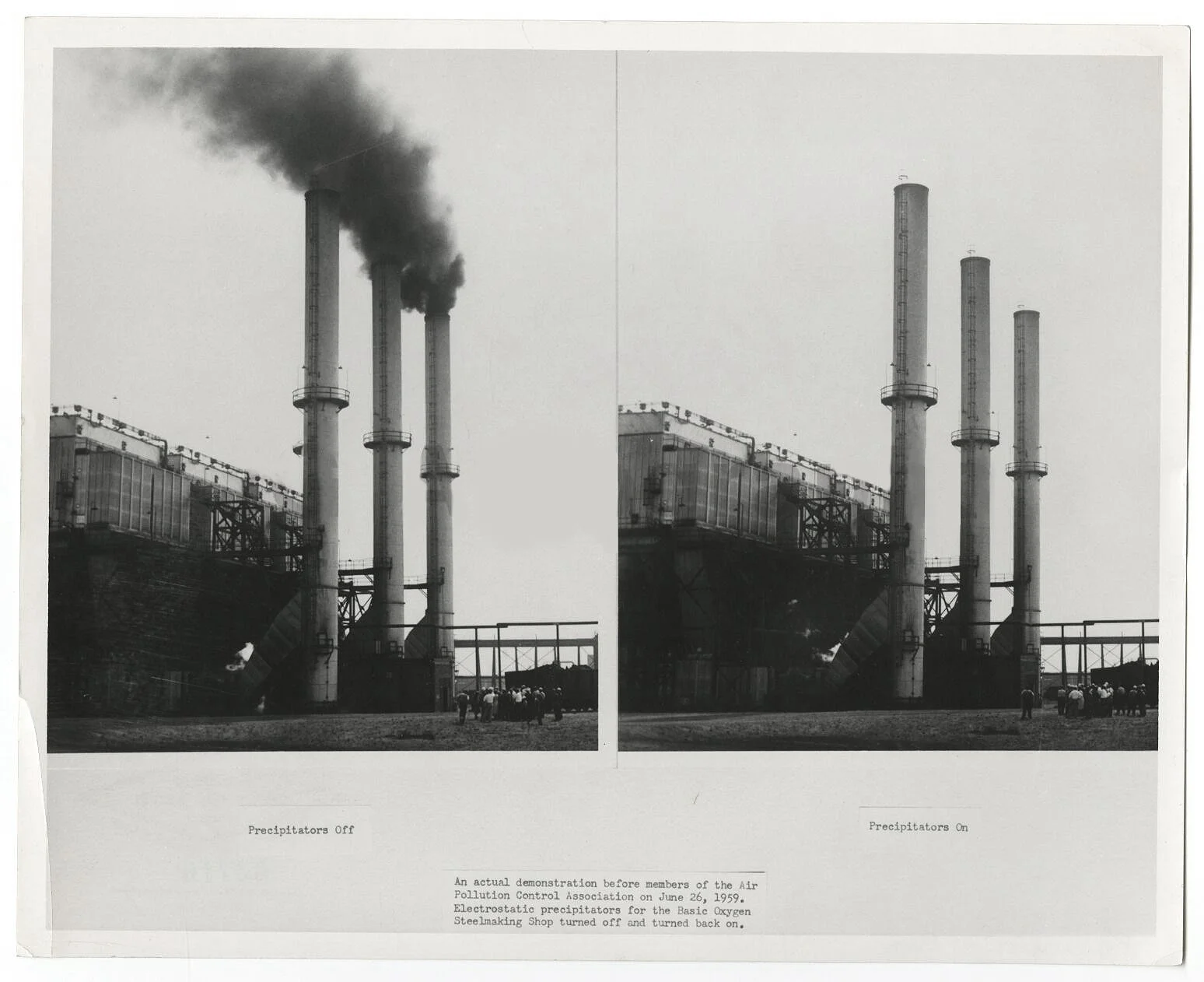  Electrostatic Precipitators at Kaiser Steel from American Heritage Publishing Archive, 1959  